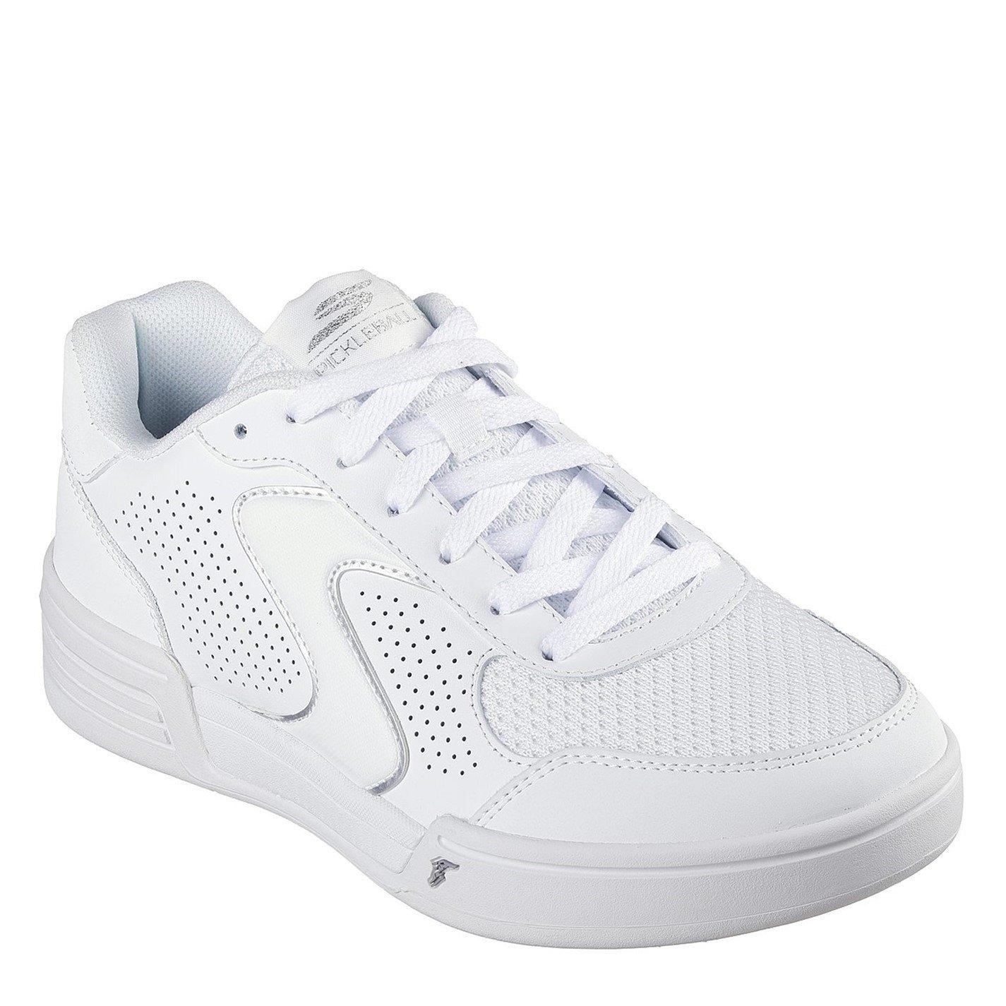 White - Skechers - Classic Court Padel Trainers Womens - 3