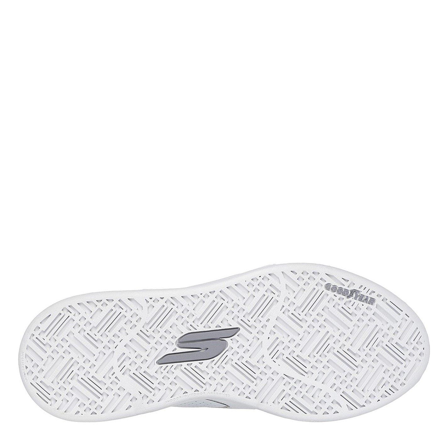 White - Skechers - Classic Court Padel Trainers Womens - 4