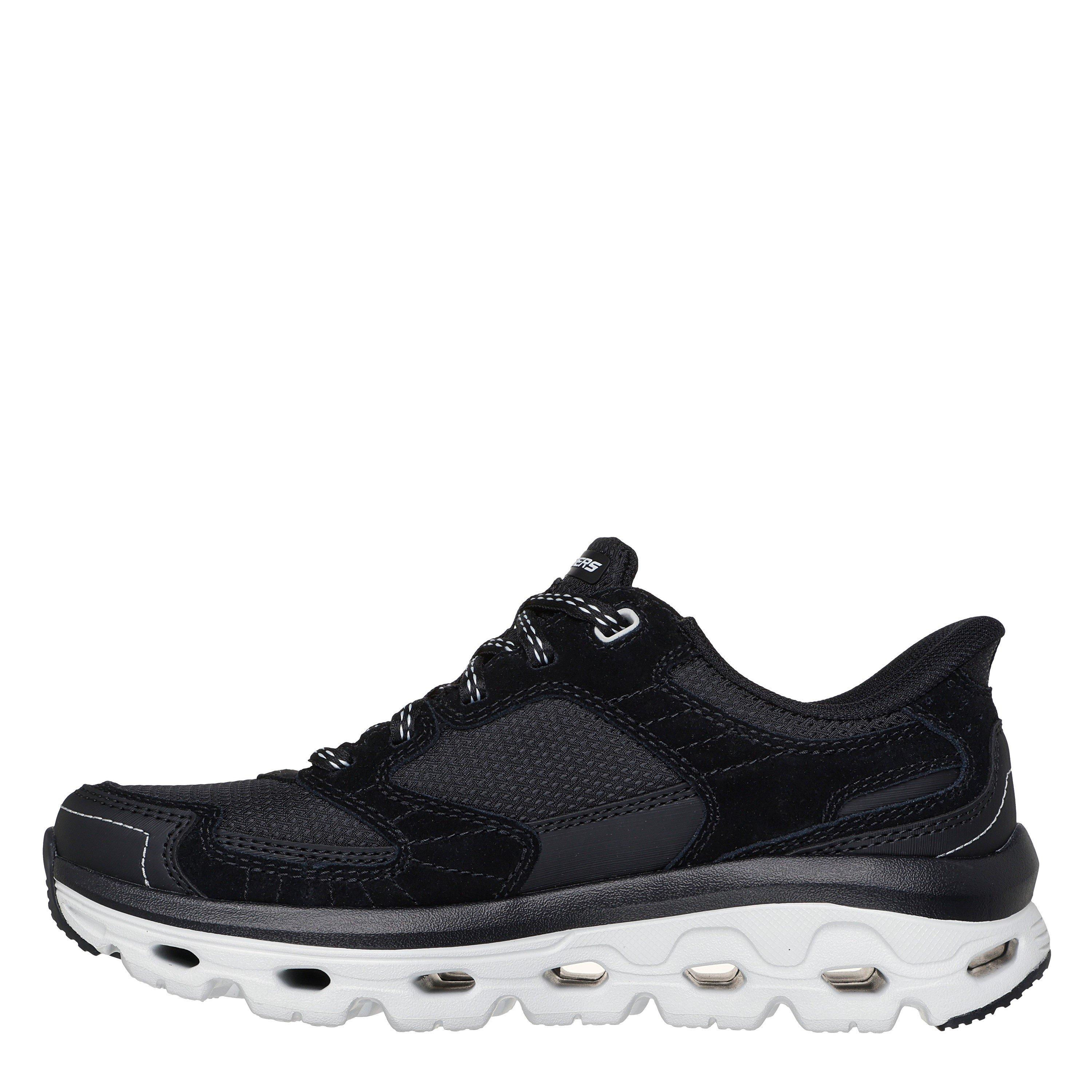 Schwarz - Skechers - Glide-Stepsole-Paradisevalley Slip On Trainers Womens - 2