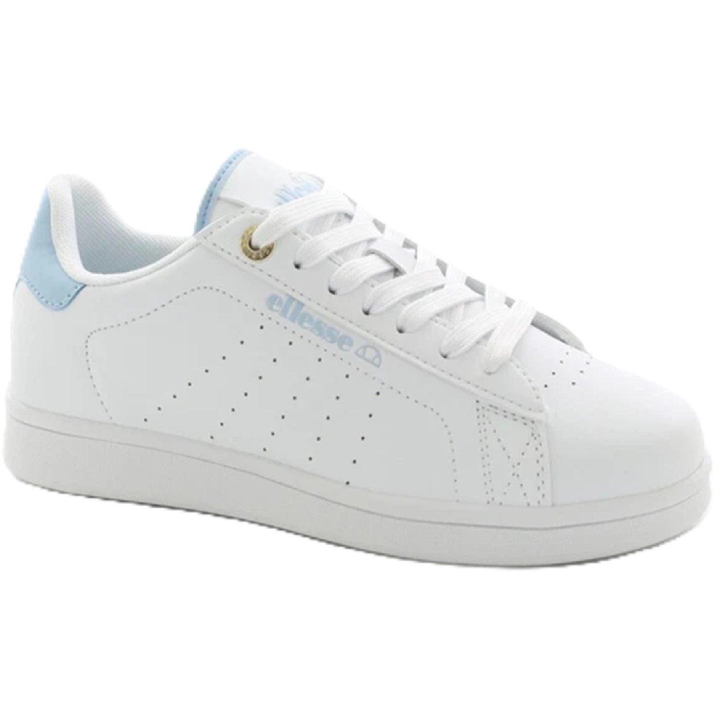 White/Skyblue - Ellesse - Women's Cupsole Low-Top Trainers - 1