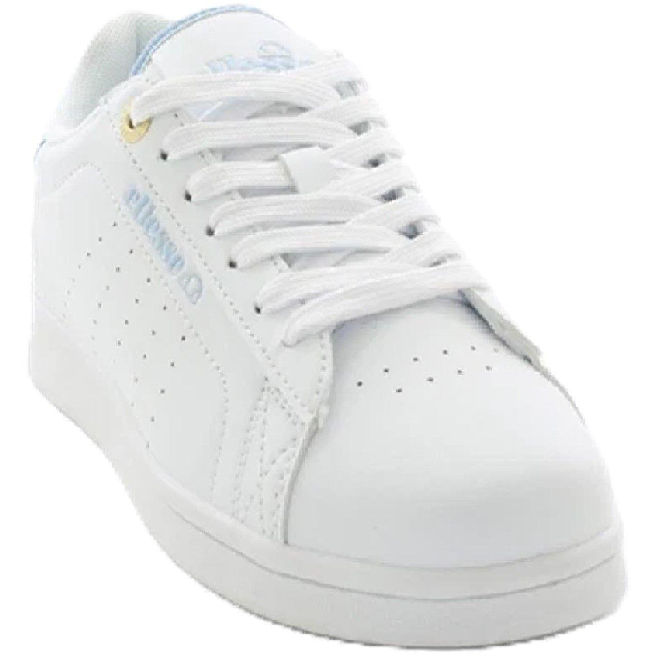 Wit/Lichtblauw - Ellesse - Cupsole Low-Top Trainers - 3