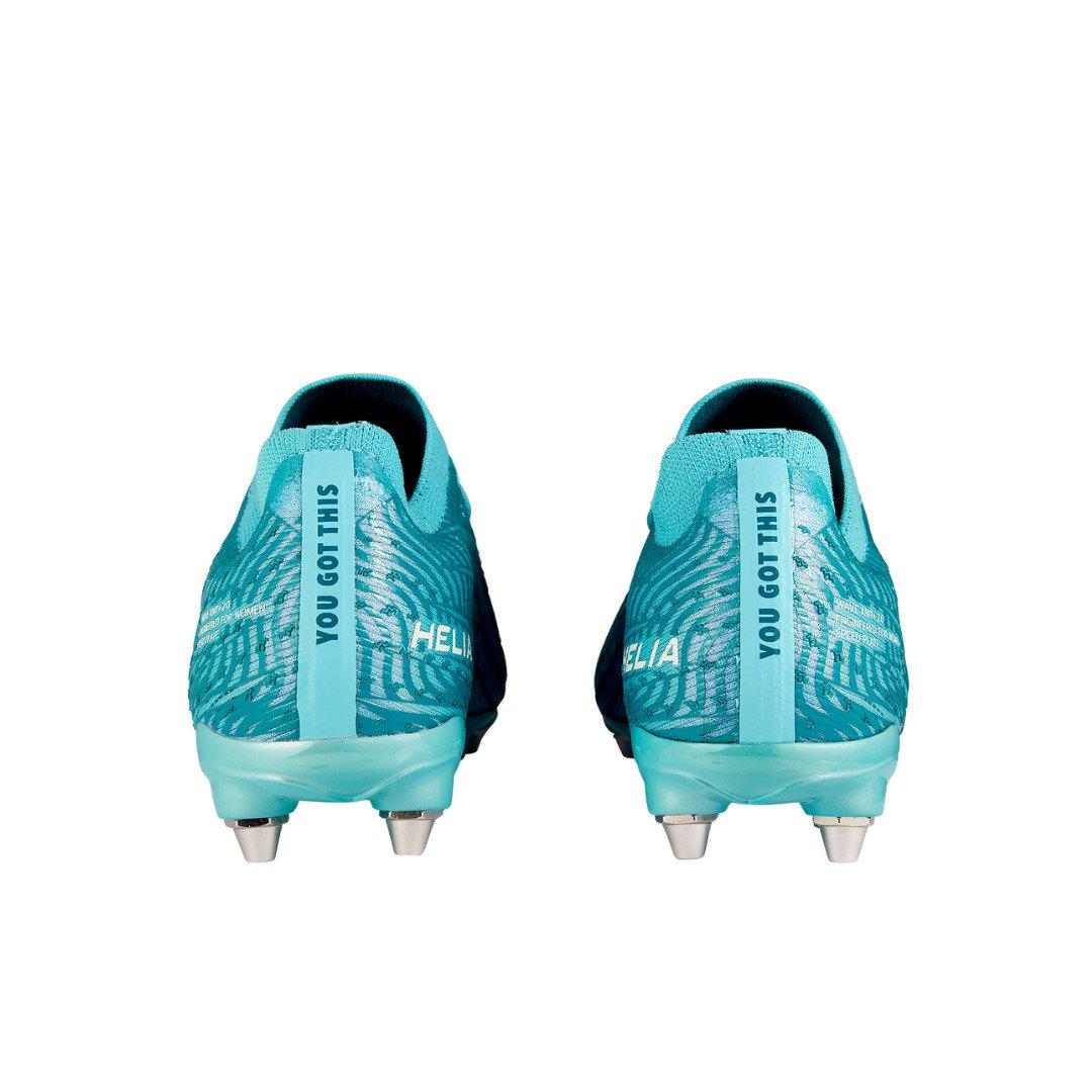 Blue - IDA Sports - Helia Womens Pro Soft Ground Football Boots - 5