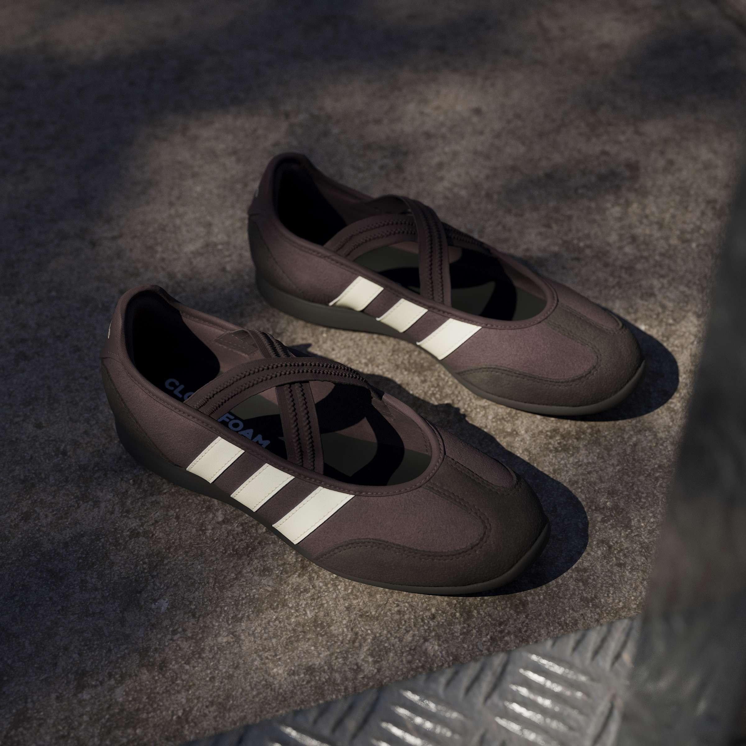 Brown/Cream - adidas - Women's Low-Top Trainers - 12