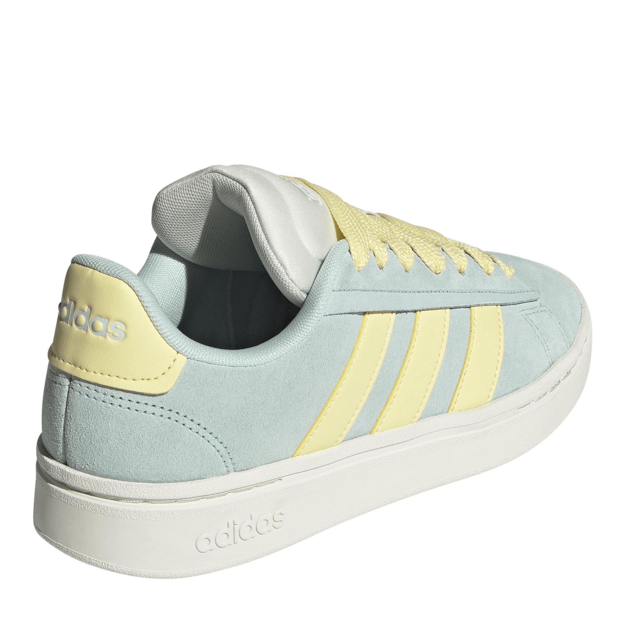 Halo Mint/Almos - adidas - Women's Grand Court Alpha Low-Top Trainers - 4