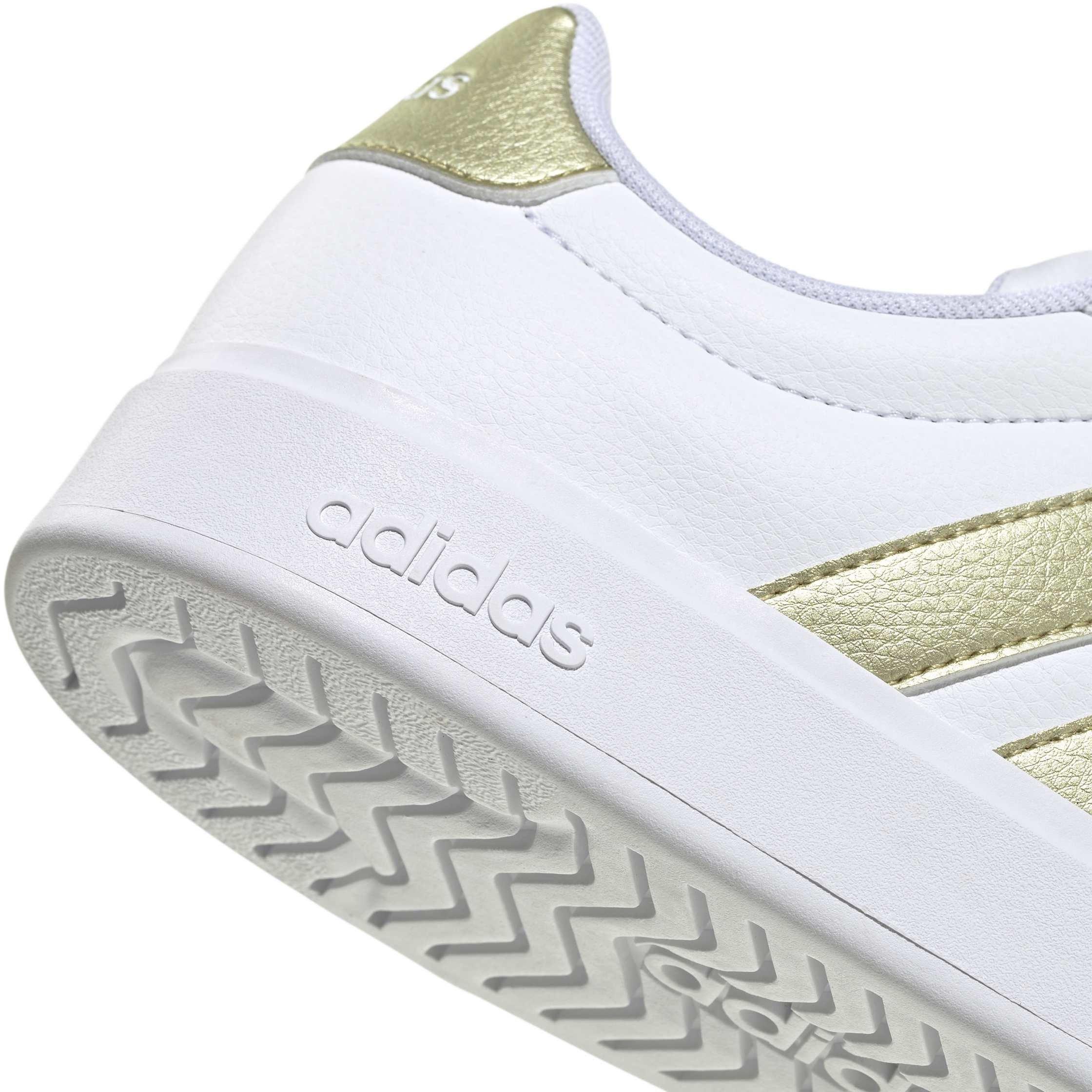 Weiß/Gold/Weiß - adidas - Women's Low-Top Trainers - 7