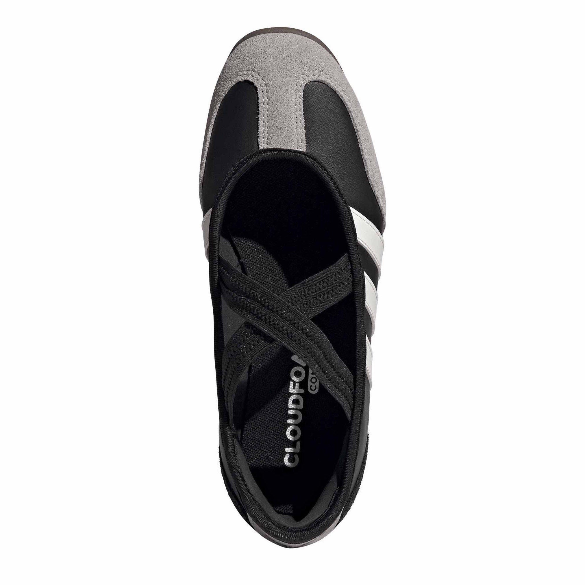 Black/White/Gum - adidas - Women's Low-Top Trainers - 5