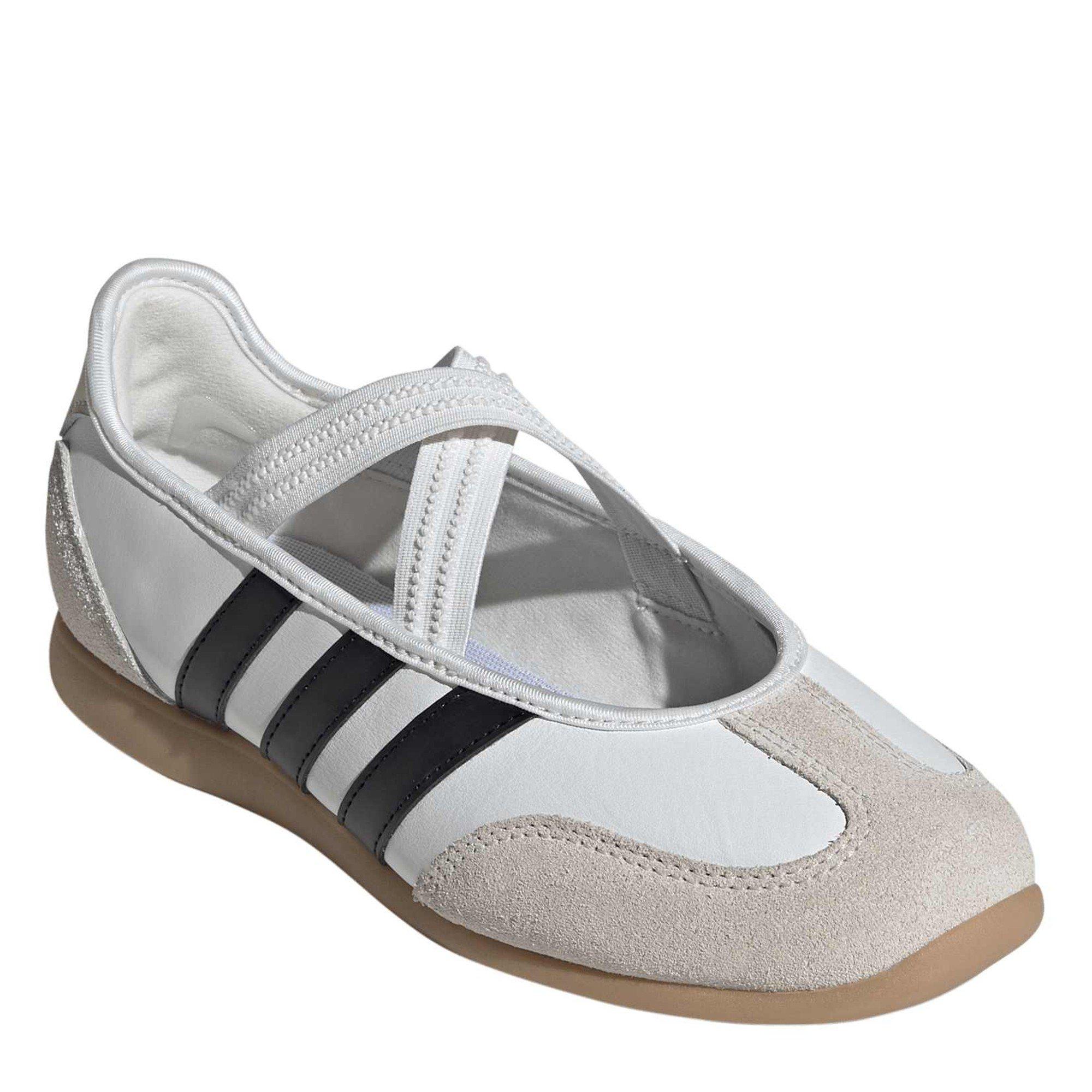 Weiß/Schwarz/Kaugummi - adidas - Women's Low-Top Trainers - 3