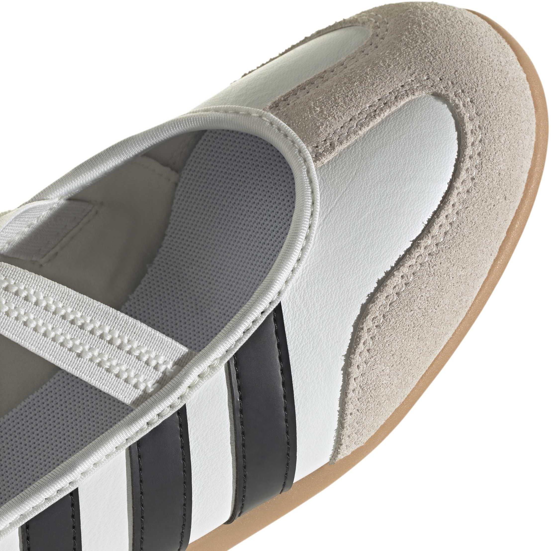 Weiß/Schwarz/Kaugummi - adidas - Women's Low-Top Trainers - 8