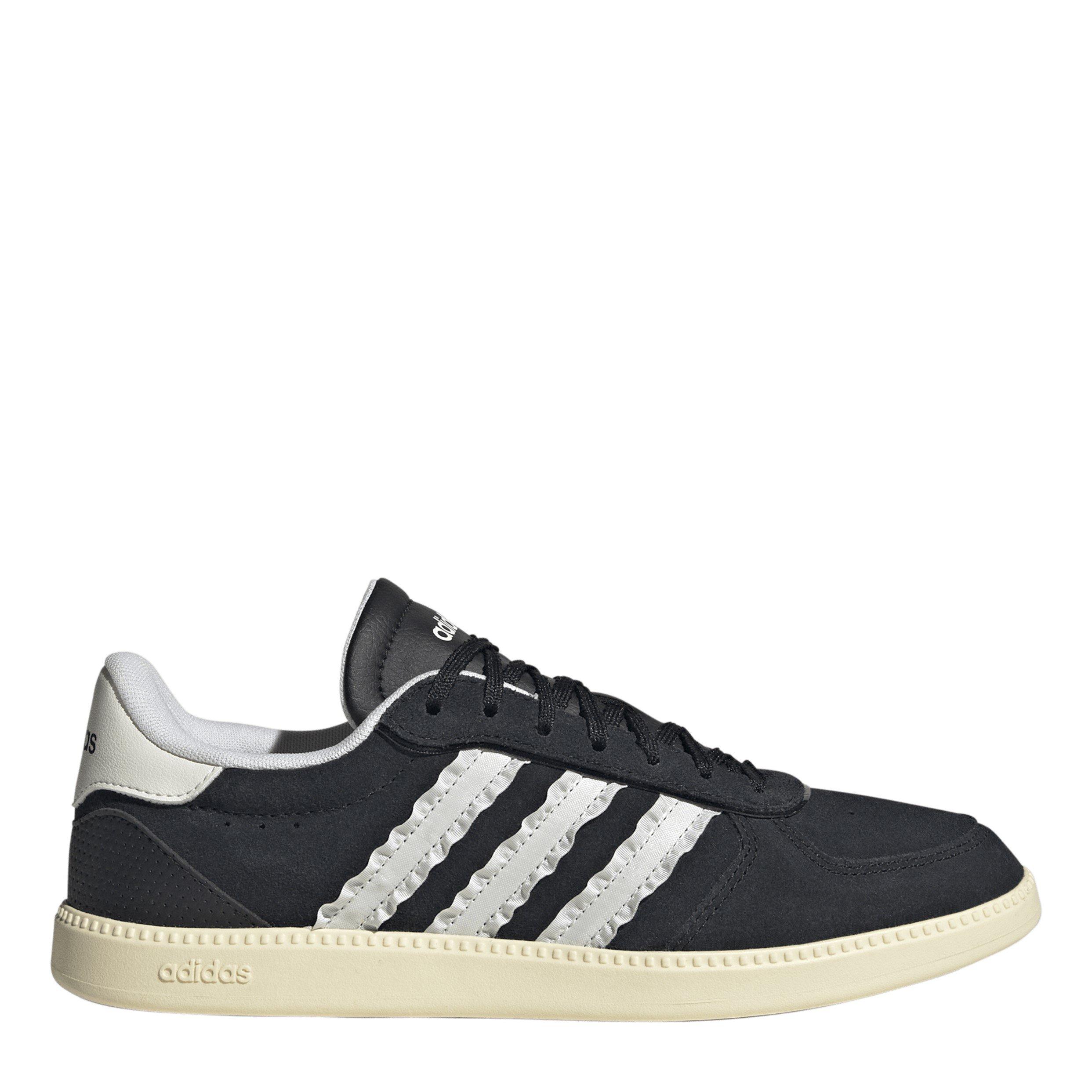 Blk/Wht/Vanilla - adidas - Women's Low-Top Trainers - 1