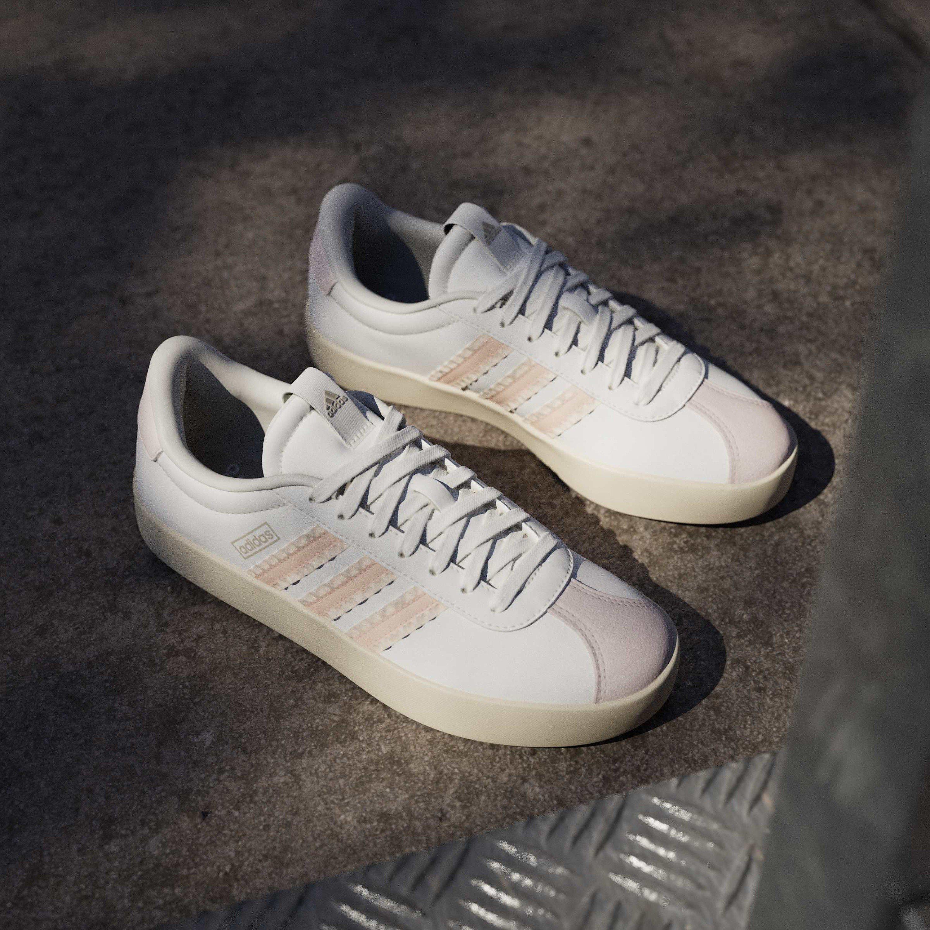 White/Pink/Met - adidas - Women's Low-Top Trainers - 12