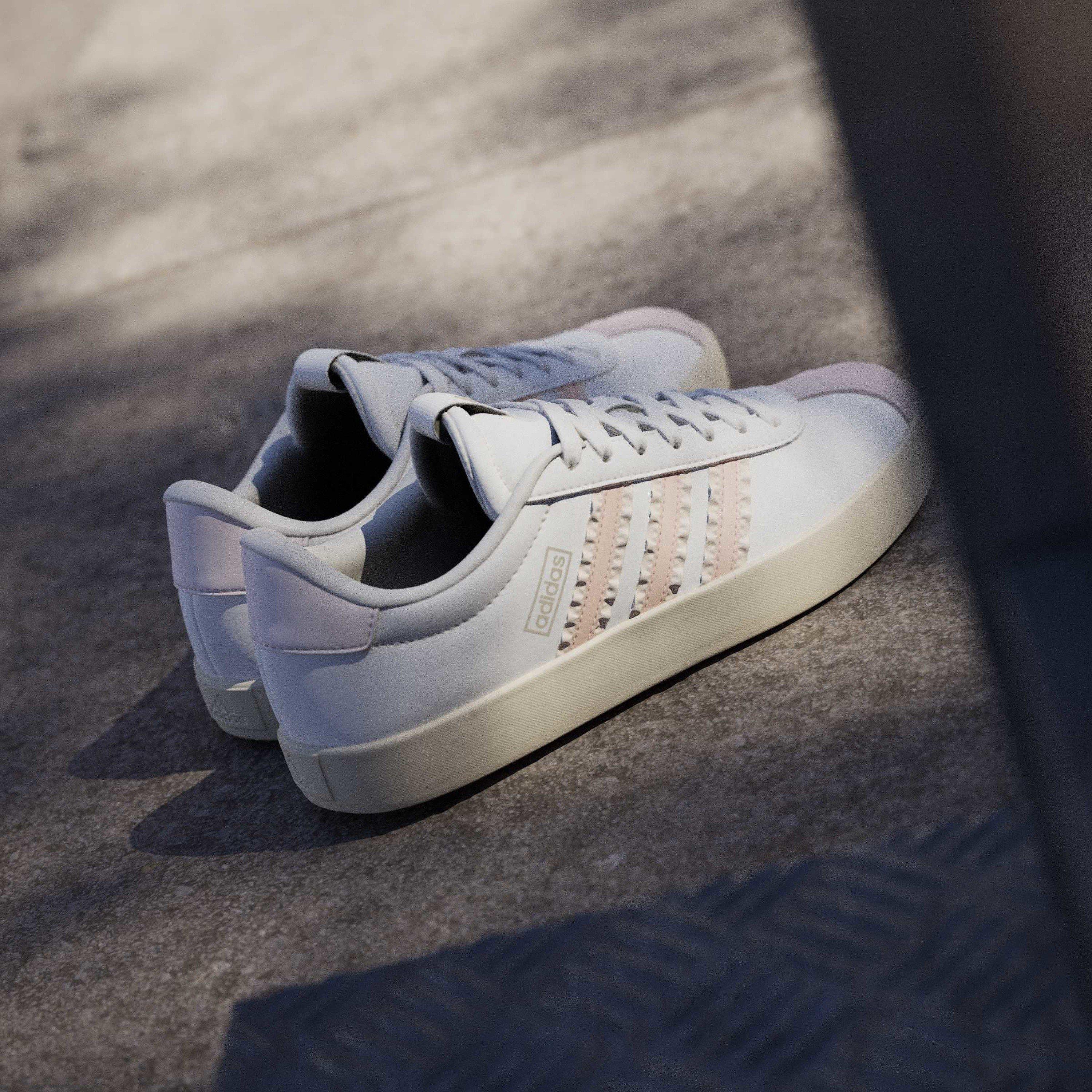 White/Pink/Met - adidas - Women's Low-Top Trainers - 13