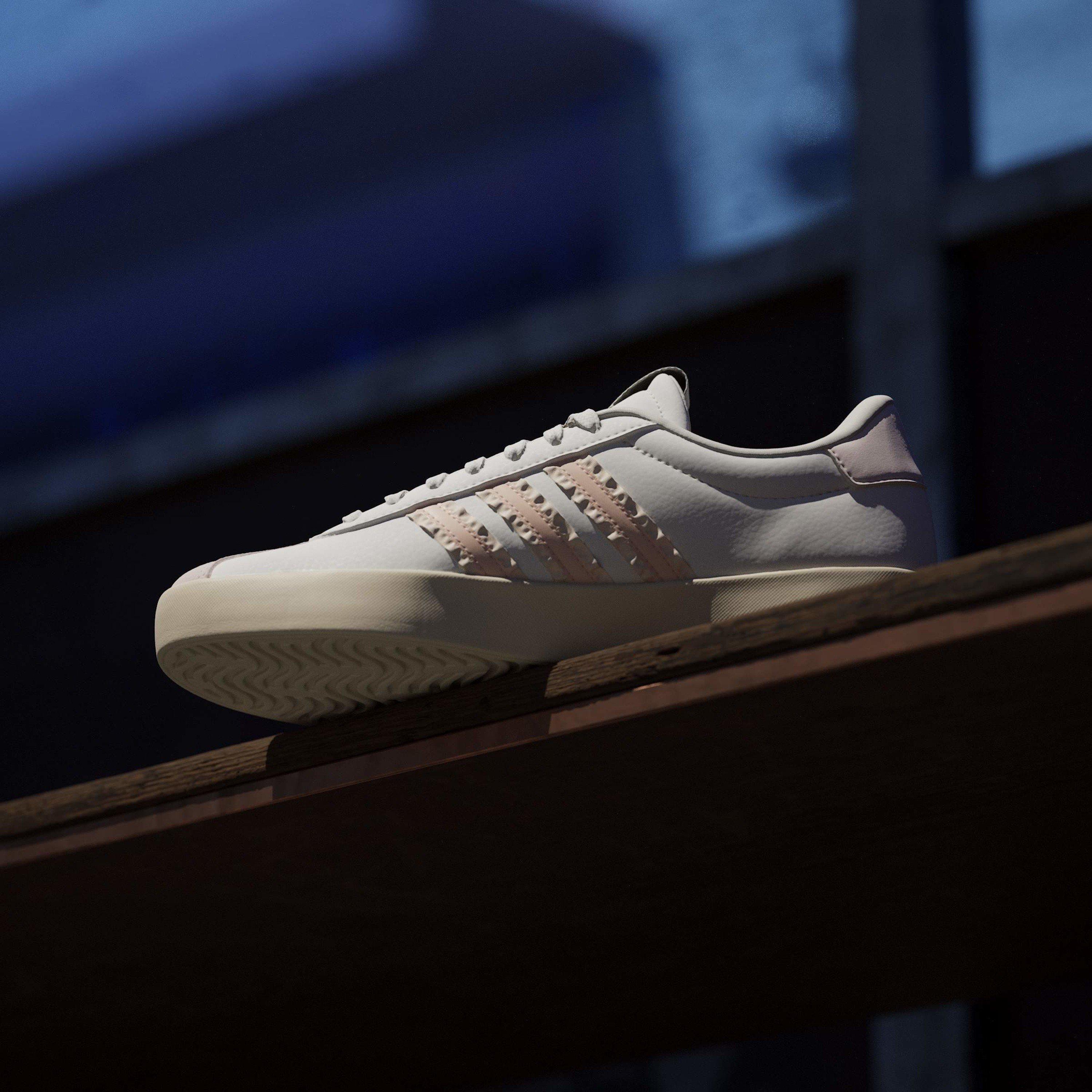 White/Pink/Met - adidas - Women's Low-Top Trainers - 14