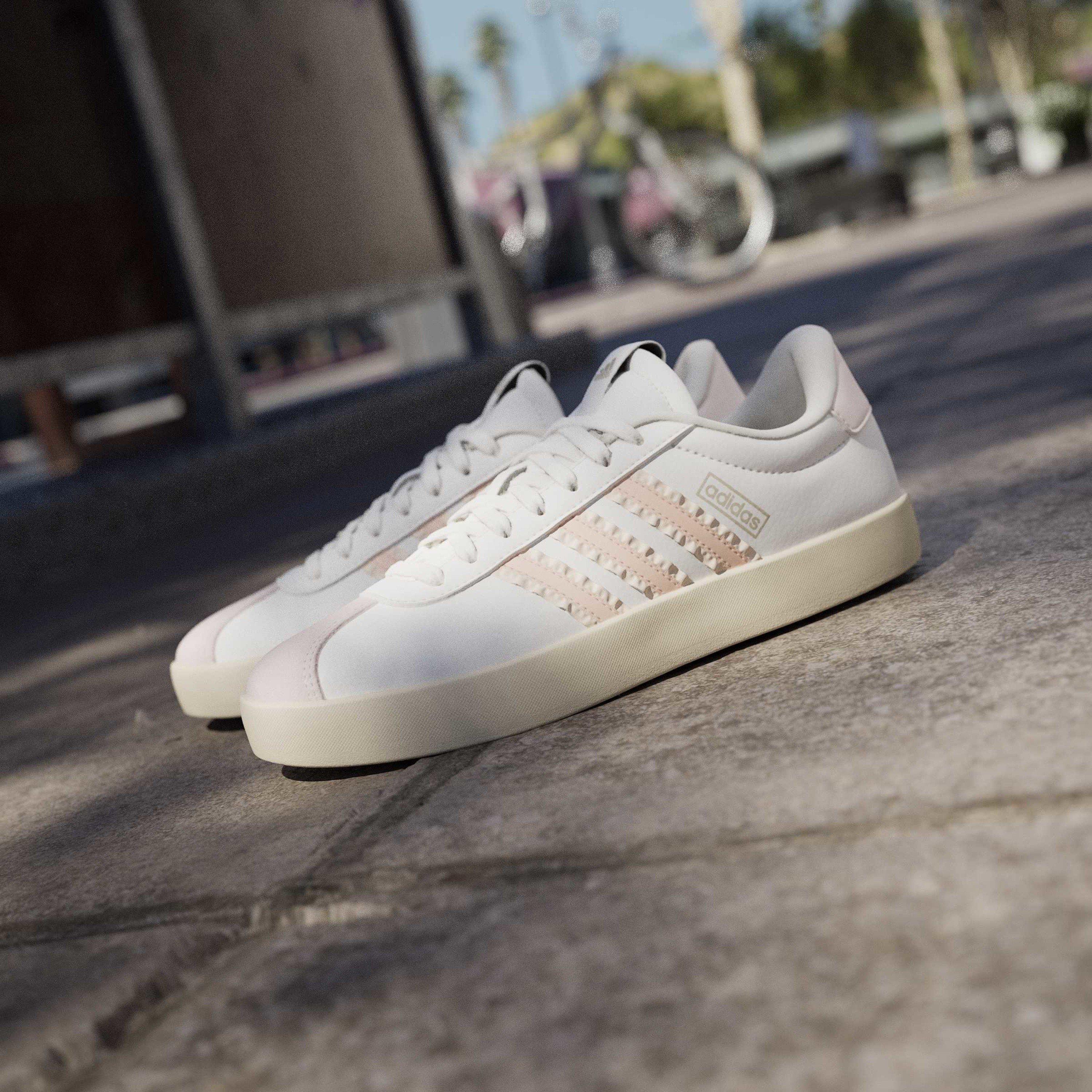 White/Pink/Met - adidas - Women's Low-Top Trainers - 15