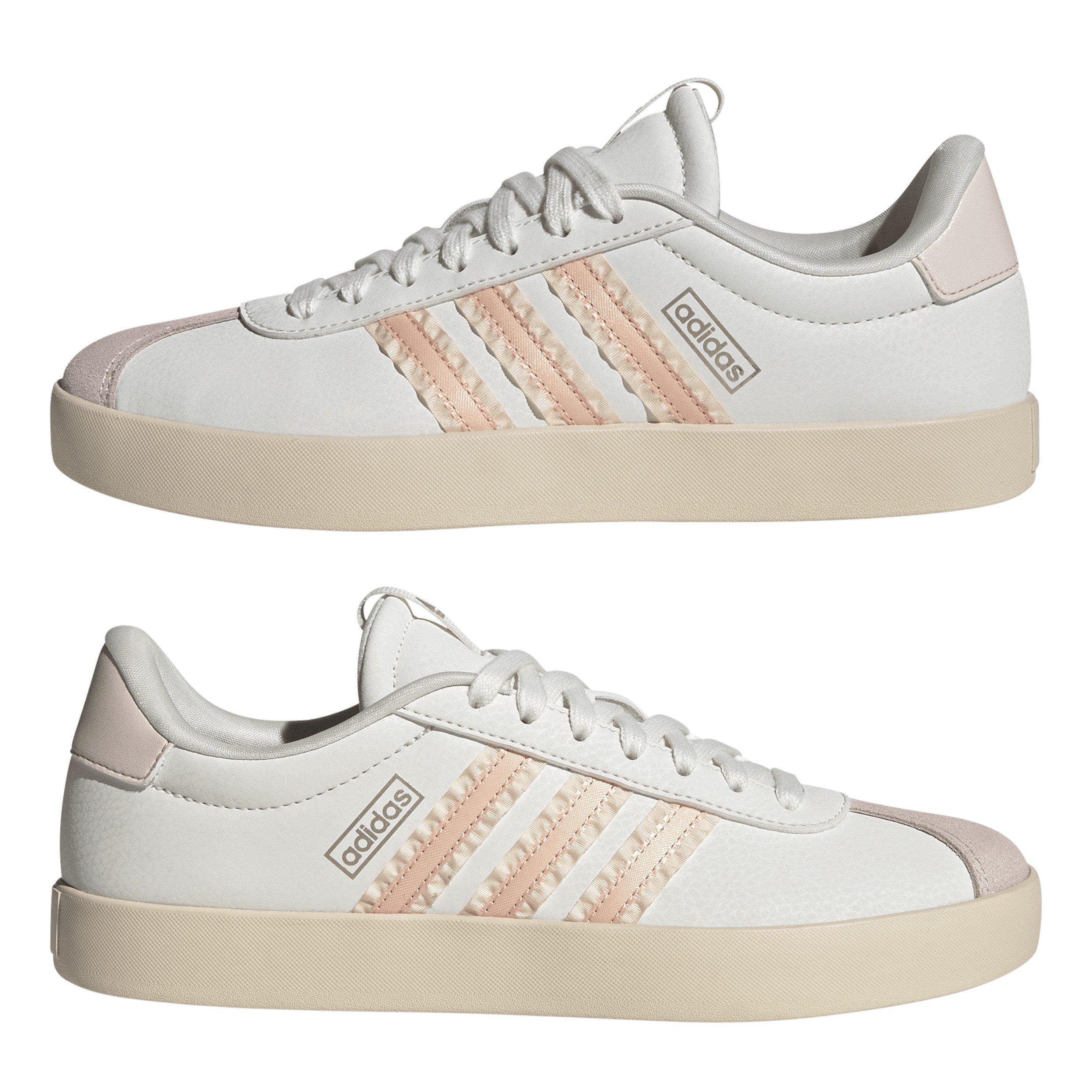 White/Pink/Met - adidas - Women's Low-Top Trainers - 9