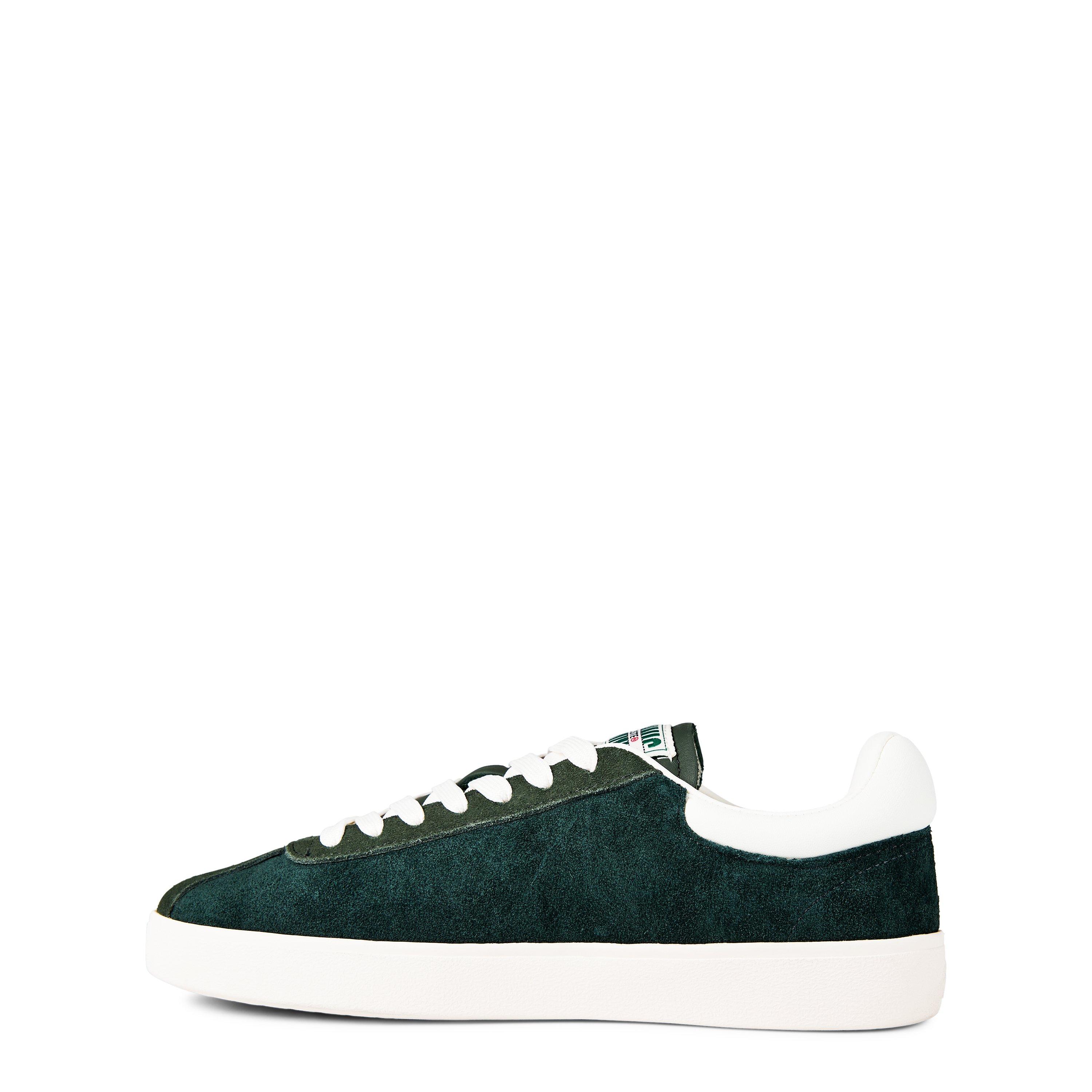 DK Green - Lacoste - Women's Baseshot Premium Suede Court Trainers - 3