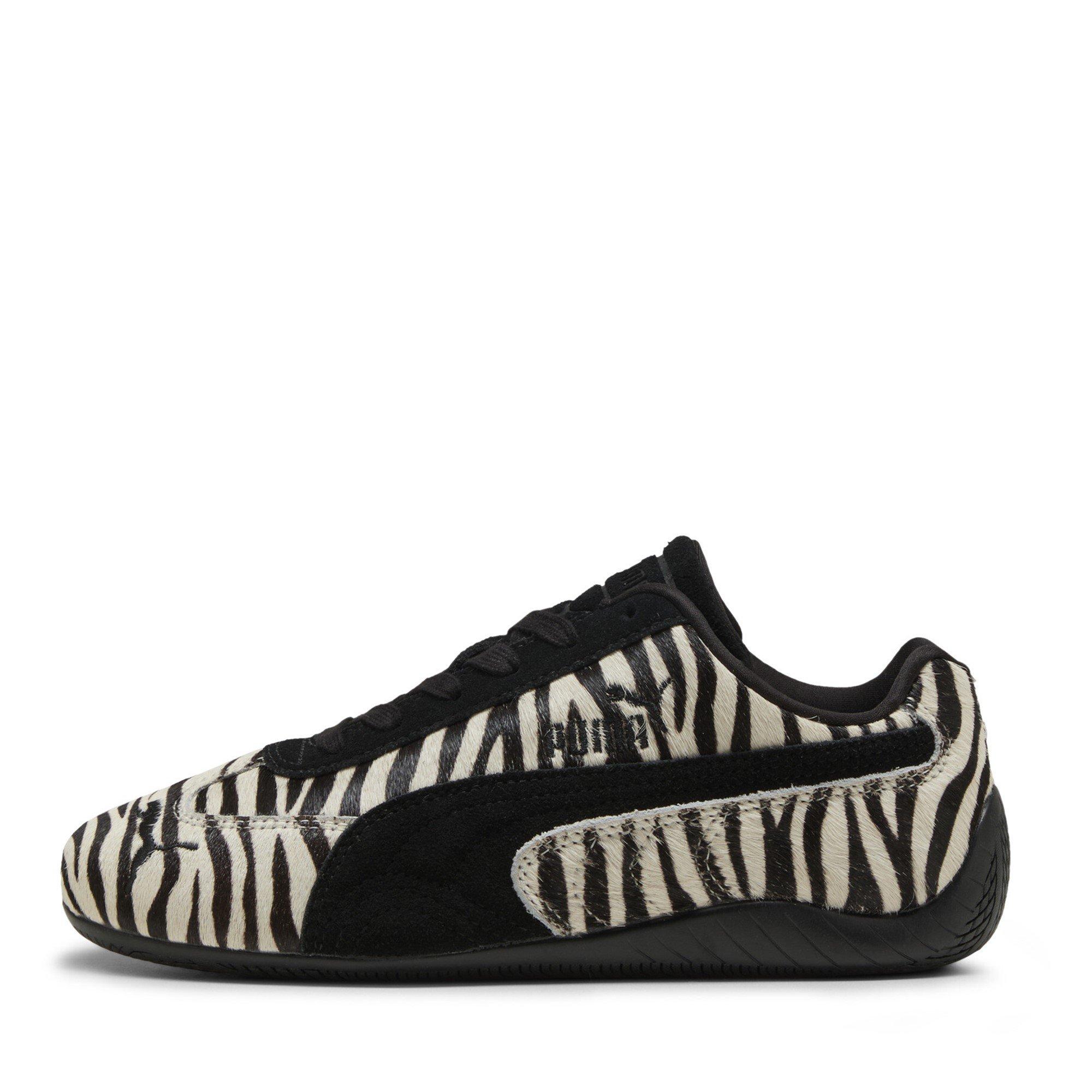 Black/White - Puma - Women's SpeedCat Pony Low-Top Trainers - 2
