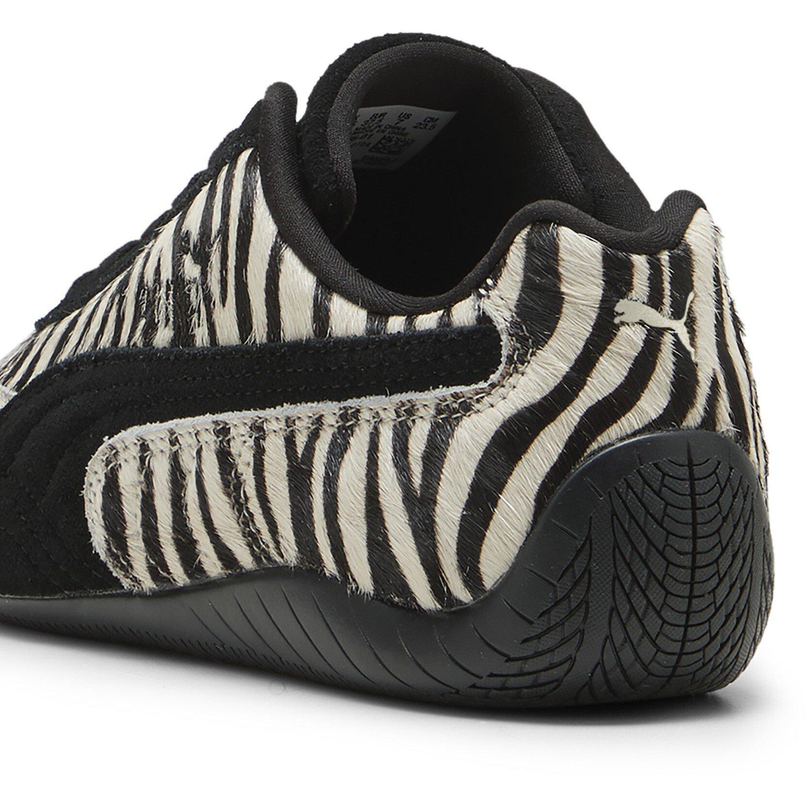 Black/White - Puma - Women's SpeedCat Pony Low-Top Trainers - 6