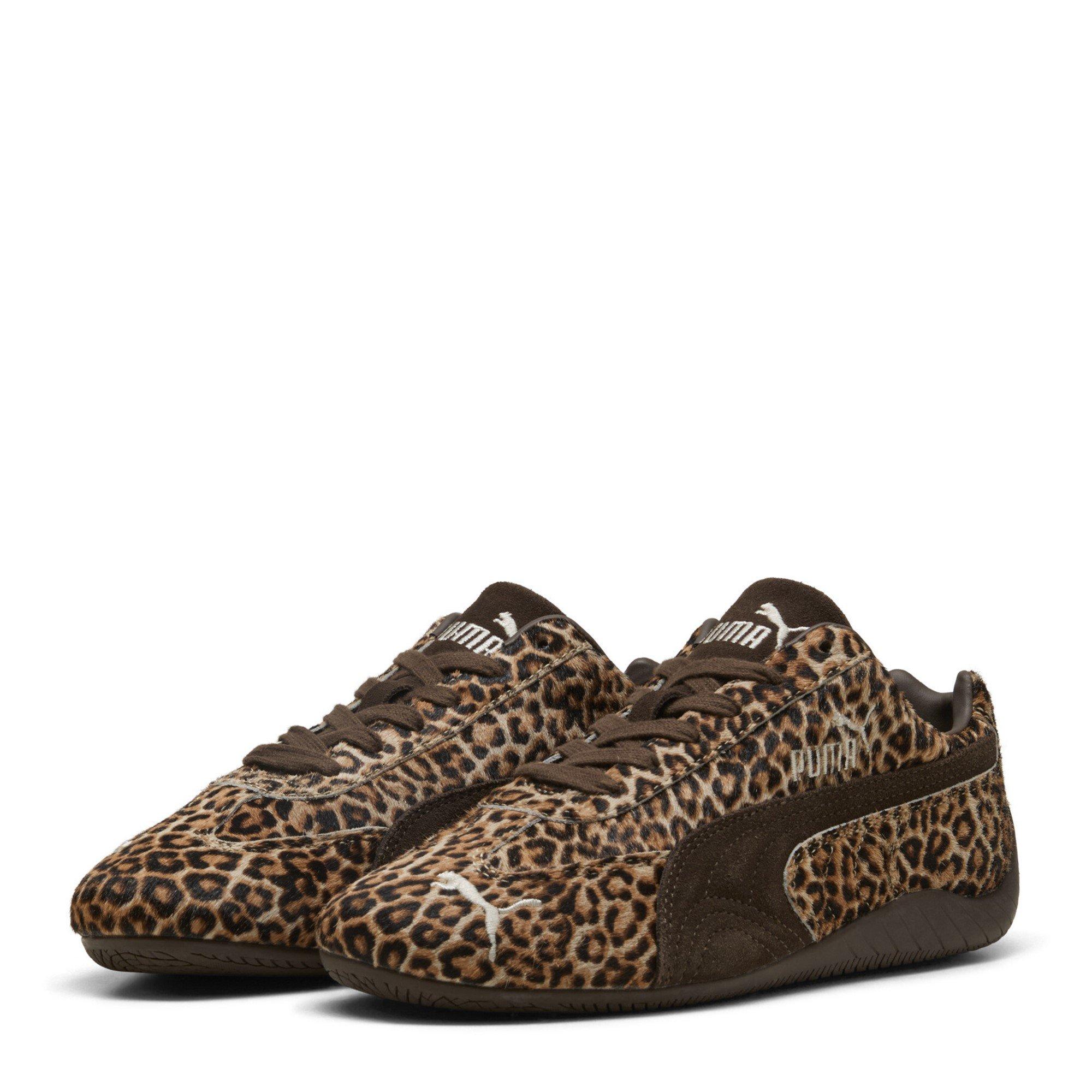 Puma Women's SpeedCat Pony Low-Top Trainers - Leo - Size 4 (37)