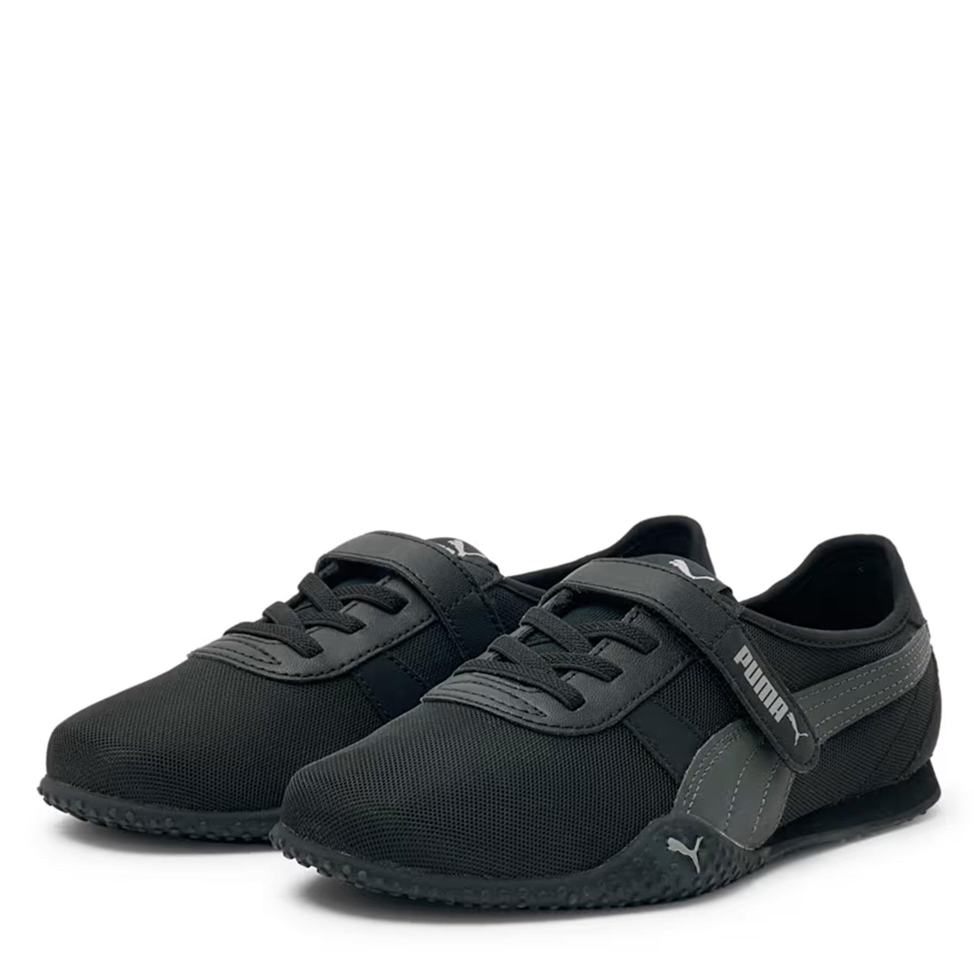 Blk/Shadow Gray - Puma - Women's Low-Top Trainers - 1