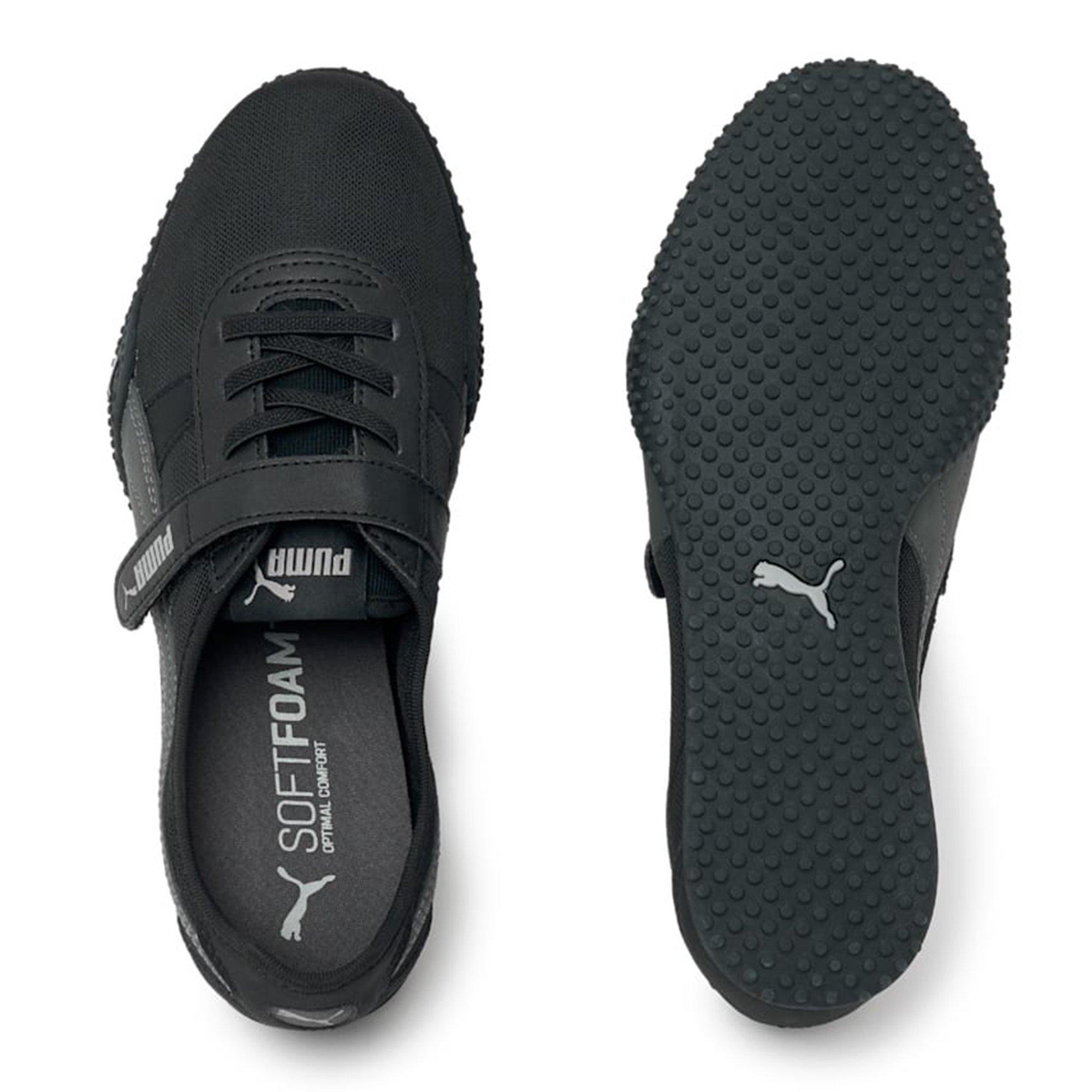 Blk/Shadow Gray - Puma - Women's Low-Top Trainers - 4