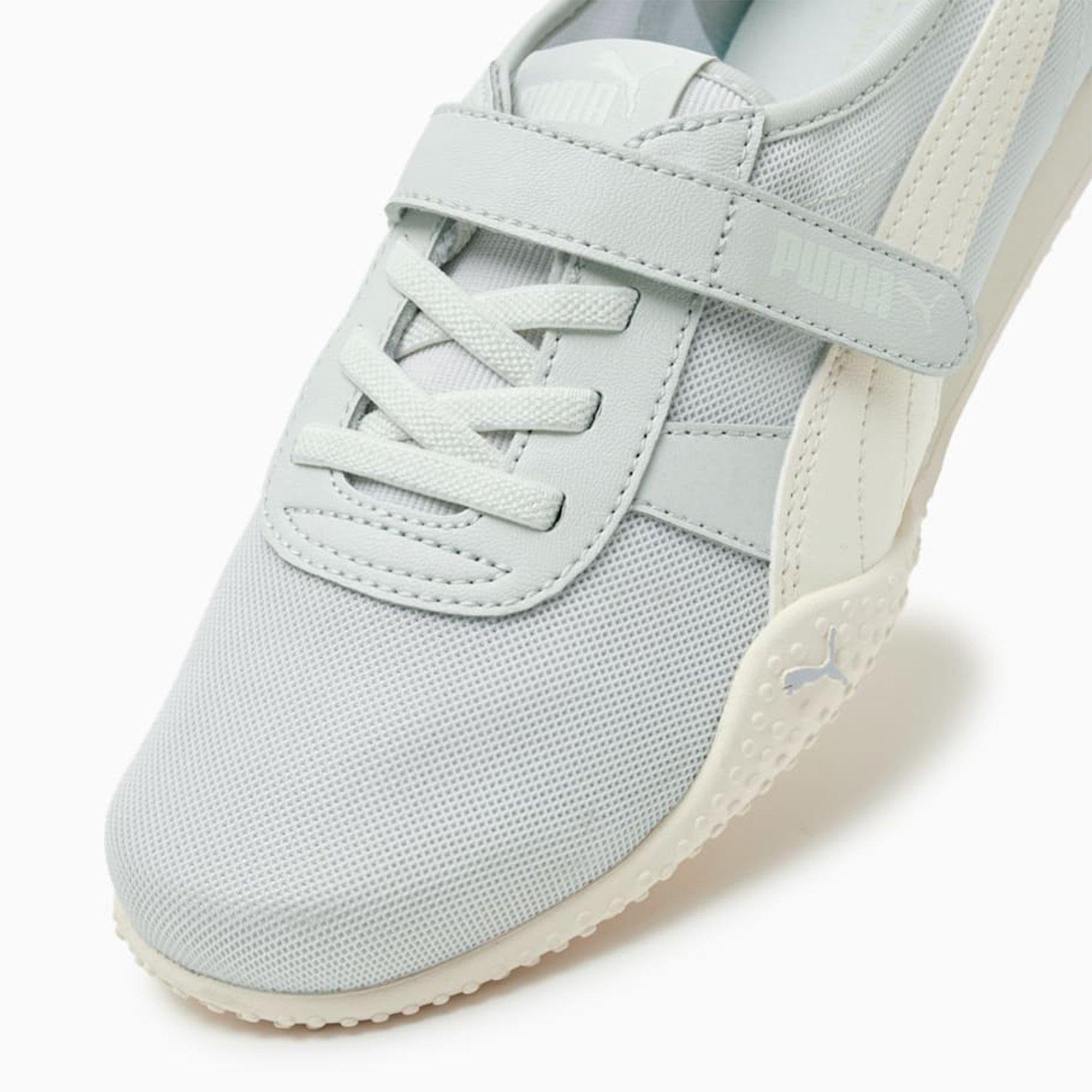 Gray/Warm White - Puma - Bella V Blush Womens Sneakers - 5