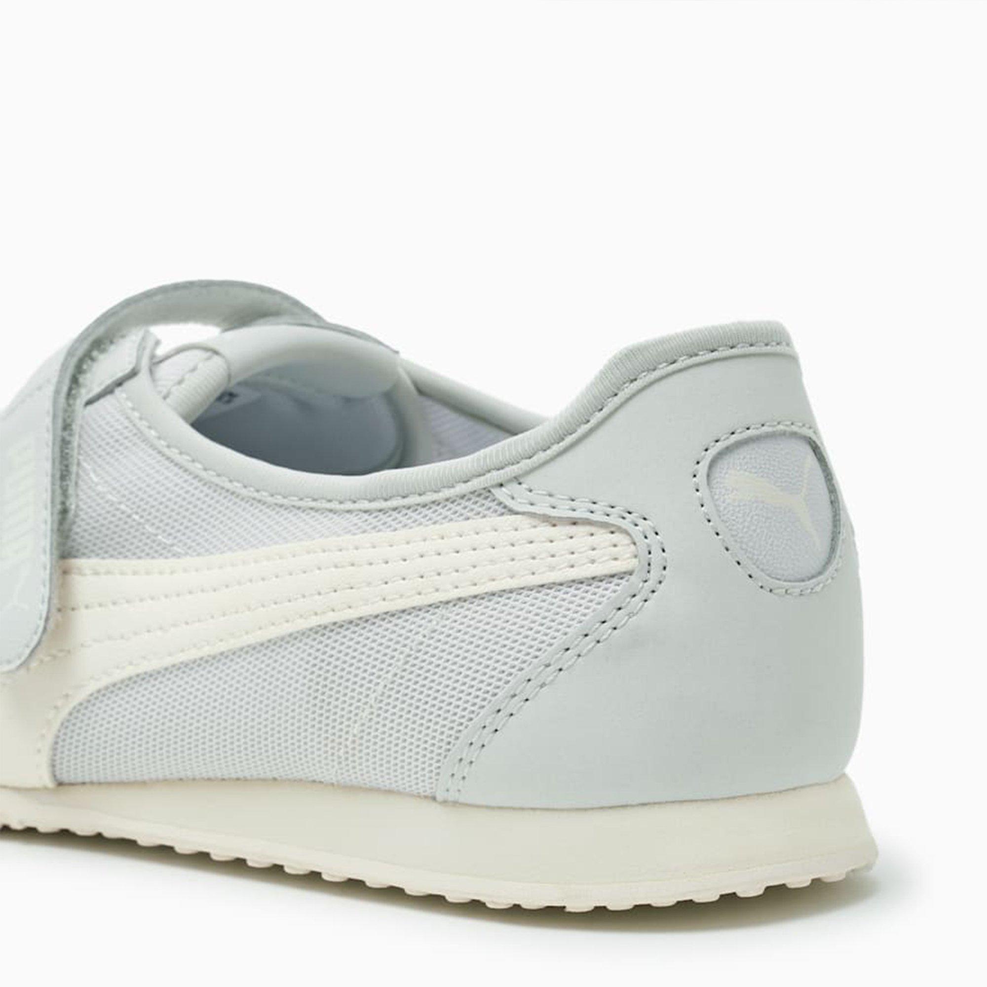Gray/Warm White - Puma - Bella V Blush Womens Sneakers - 6