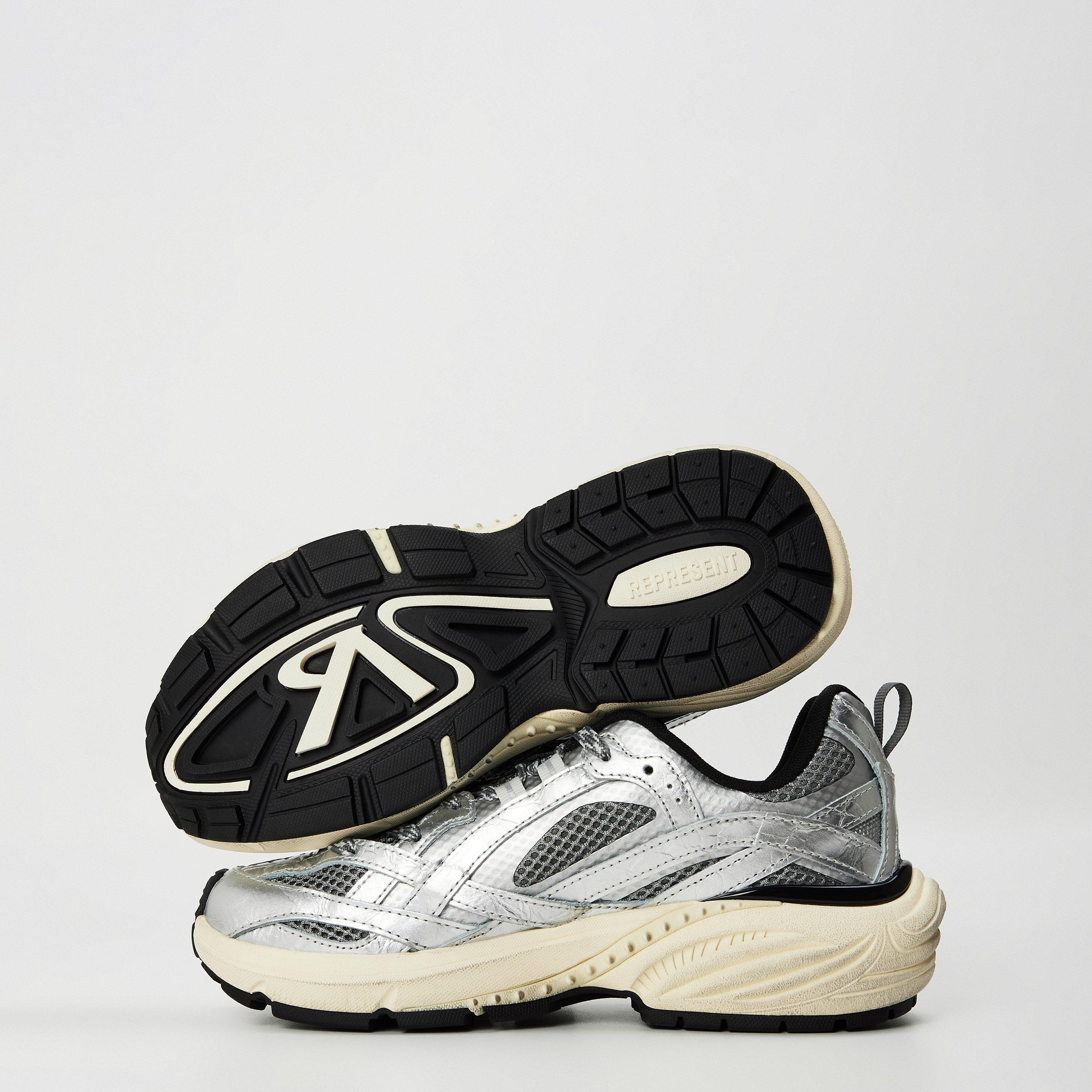 Silver - Represent - Women's Storm Runner Chunky Trainers - 4