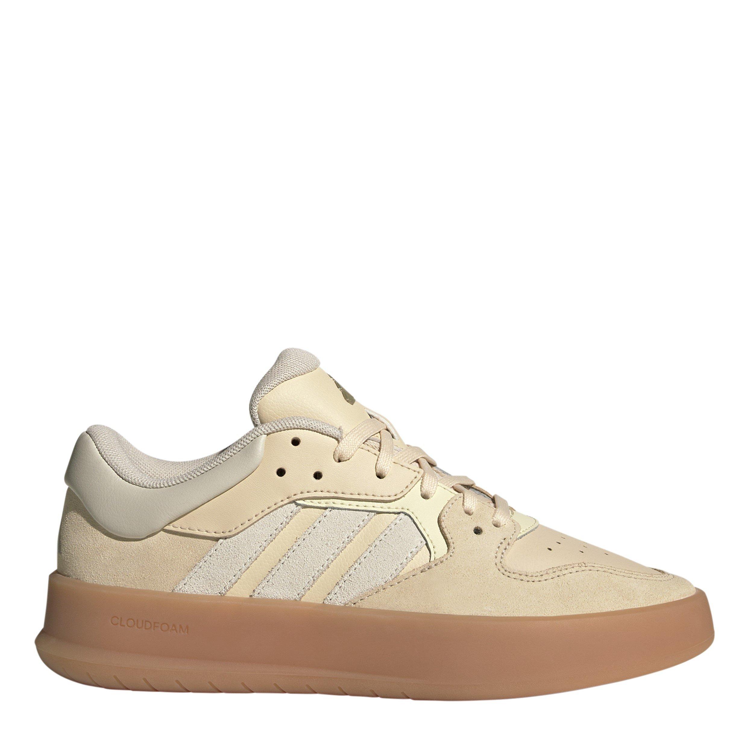 Crystal Sand - adidas - Women's Court 24 Low-Top Trainers - 1