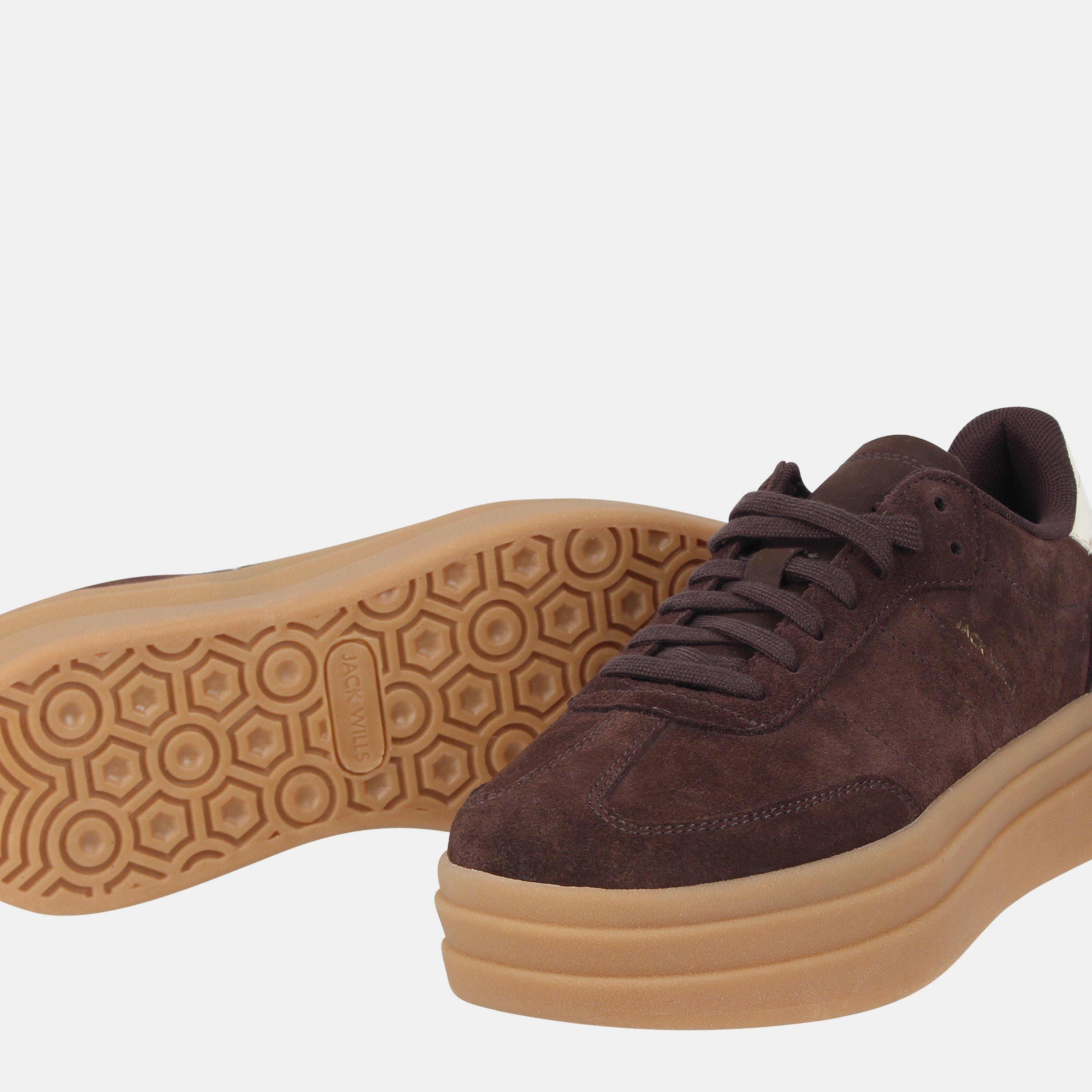 Braun/Weiß/Kaugummi - Jack Wills - JW Newbury Pltfm Ld63 - 3