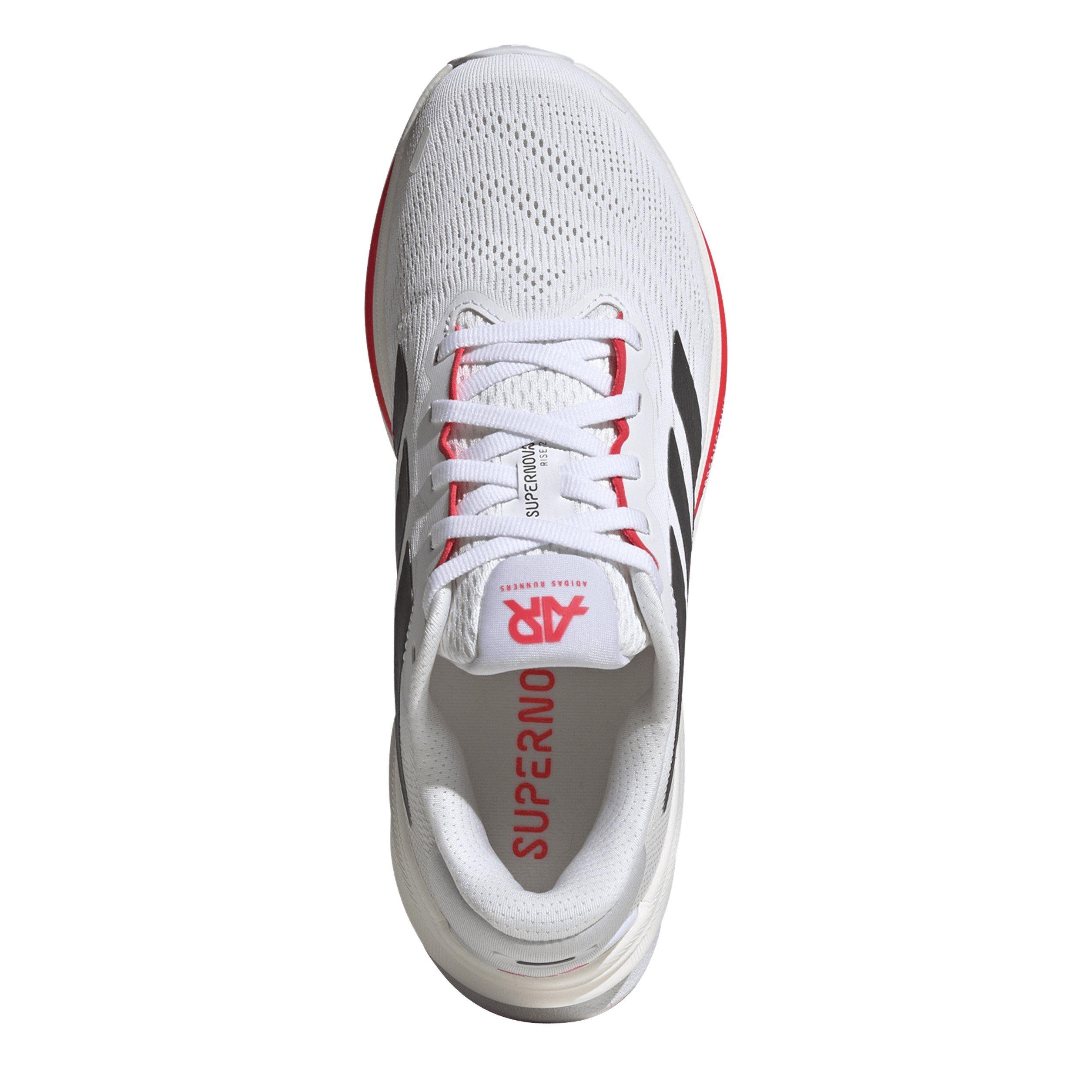 White/Night Met - adidas - Supernova Rise 2 Running Low-Top Trainers - 5