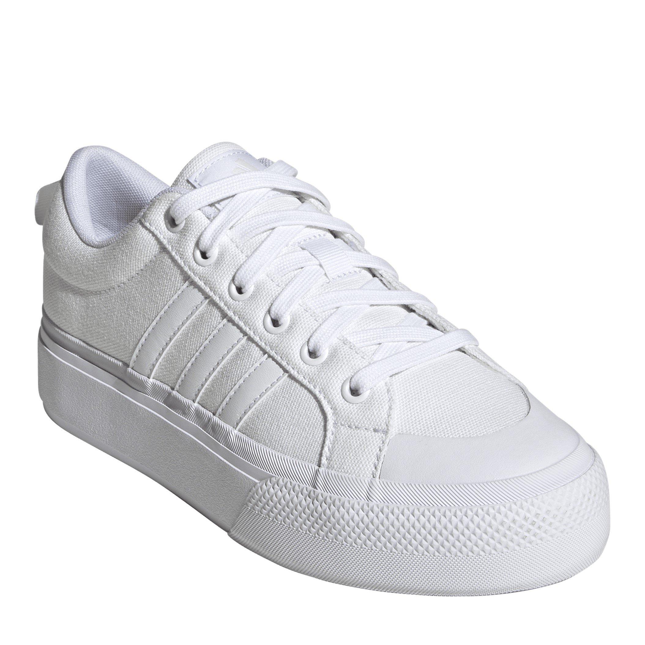 Bianco/Bianco - adidas - Bravada 2.0 Platform Skate Shoes - 3