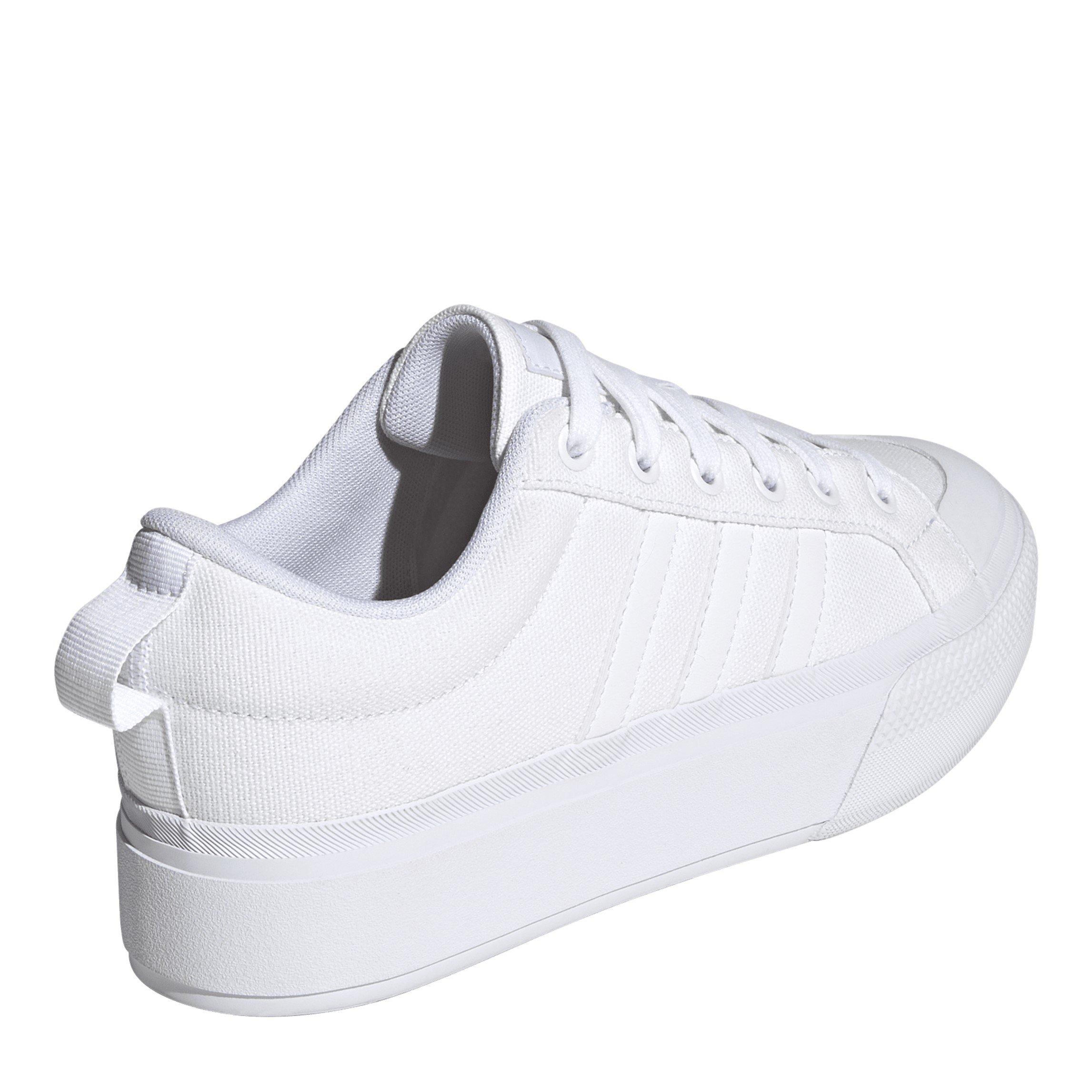 Bianco/Bianco - adidas - Bravada 2.0 Platform Skate Shoes - 4