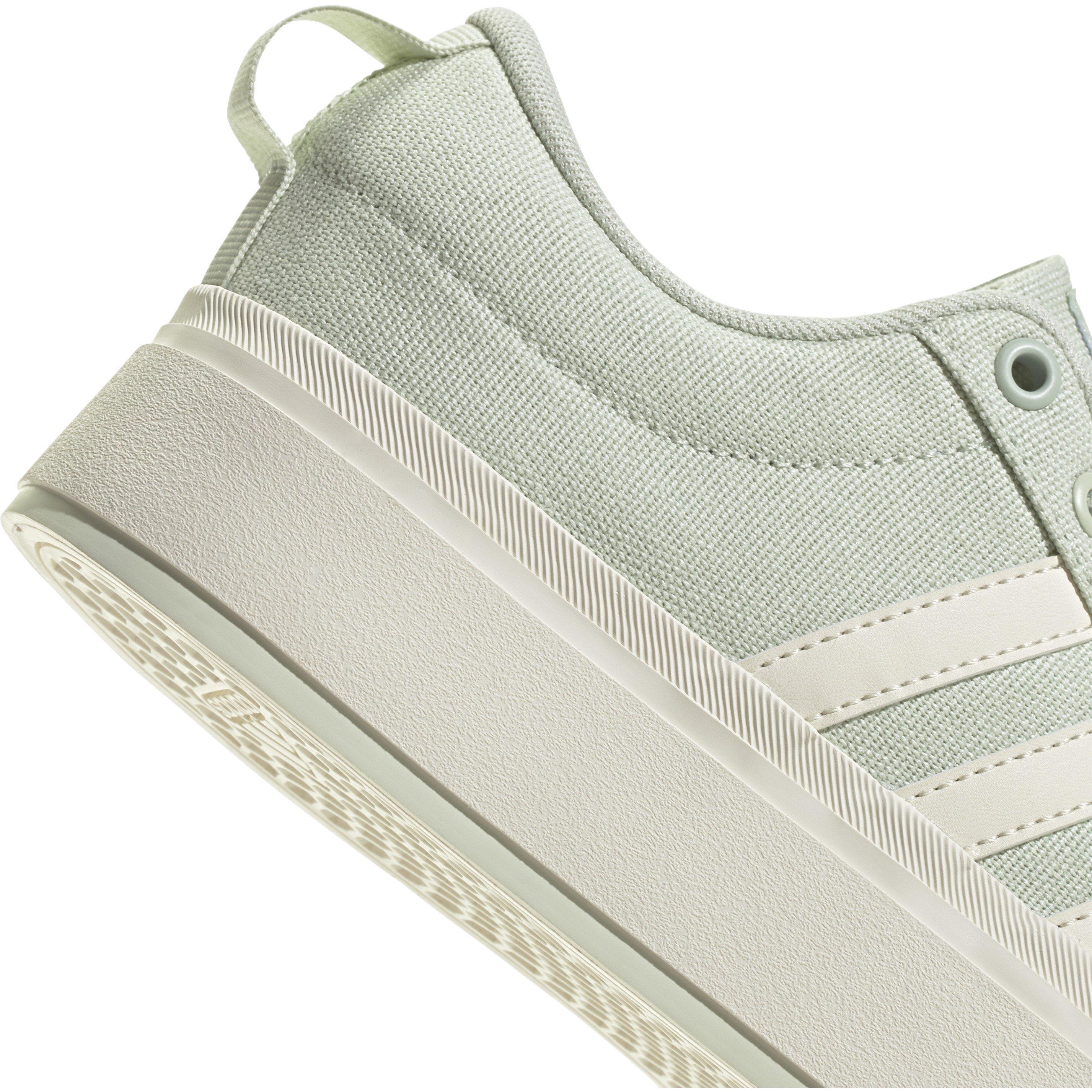 Leinen Grün/Off - adidas - Bravada 2.0 Canvas Platform Skate Shoes - 7