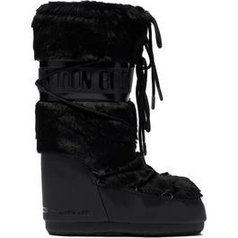 Moon Boot Icon Faux Fur Boots