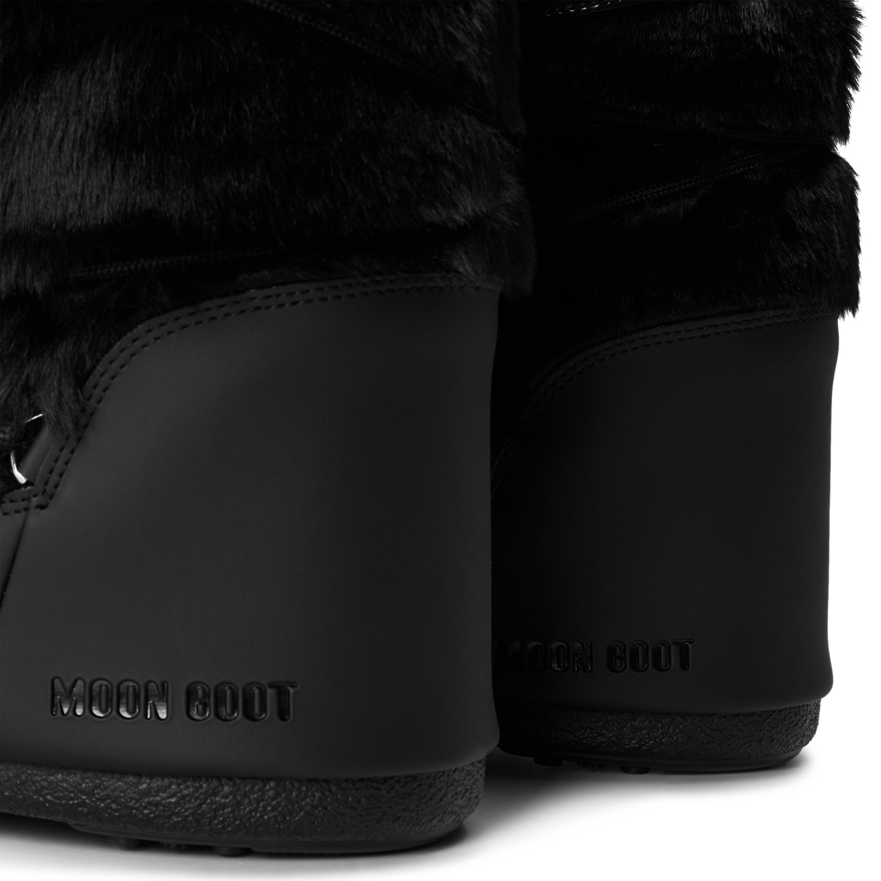 Black - Moon Boot - Icon Faux-Fur Boots - 3