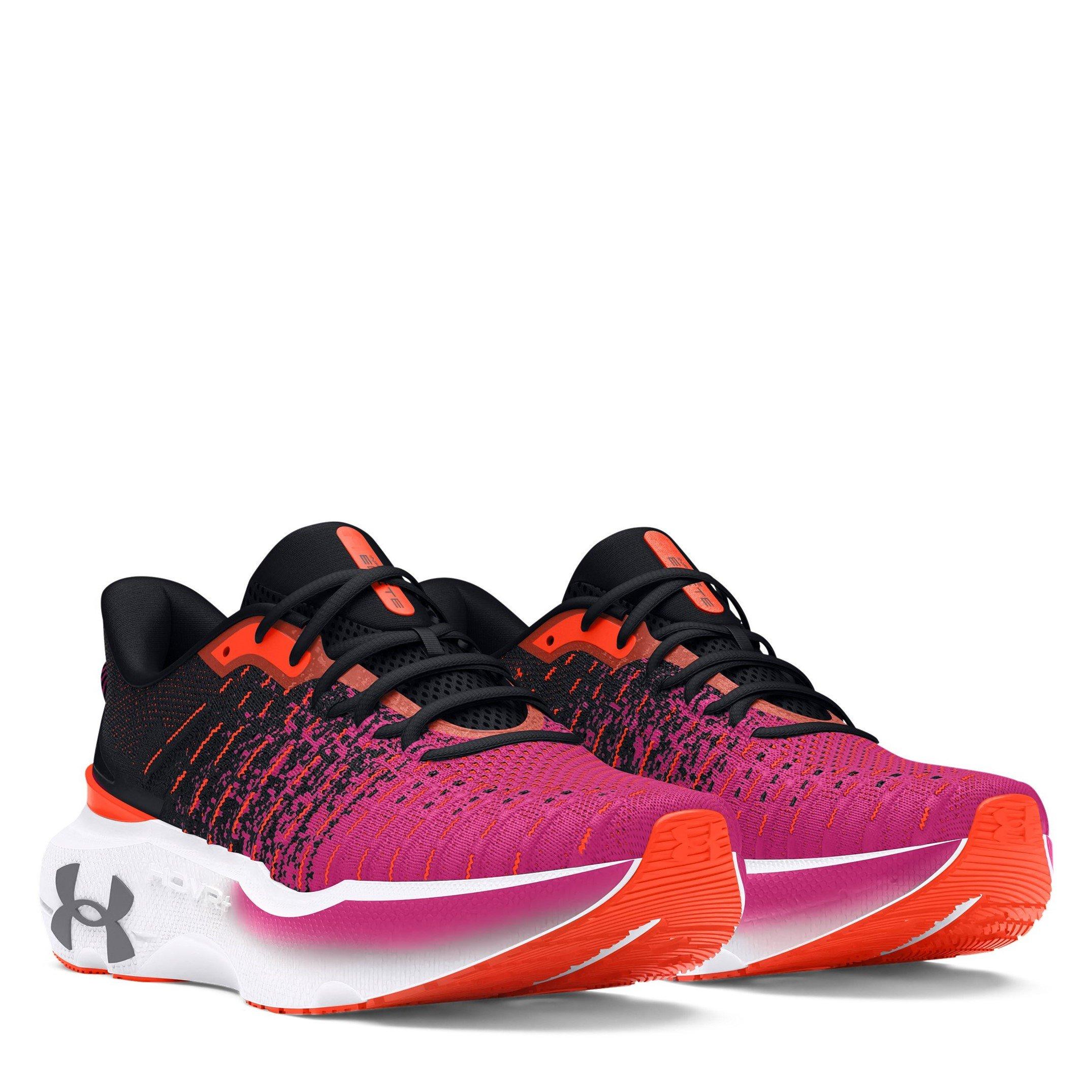 Black - Under Armour - Armour Ua W Infinite Elite Road Running Shoes Womens - 5
