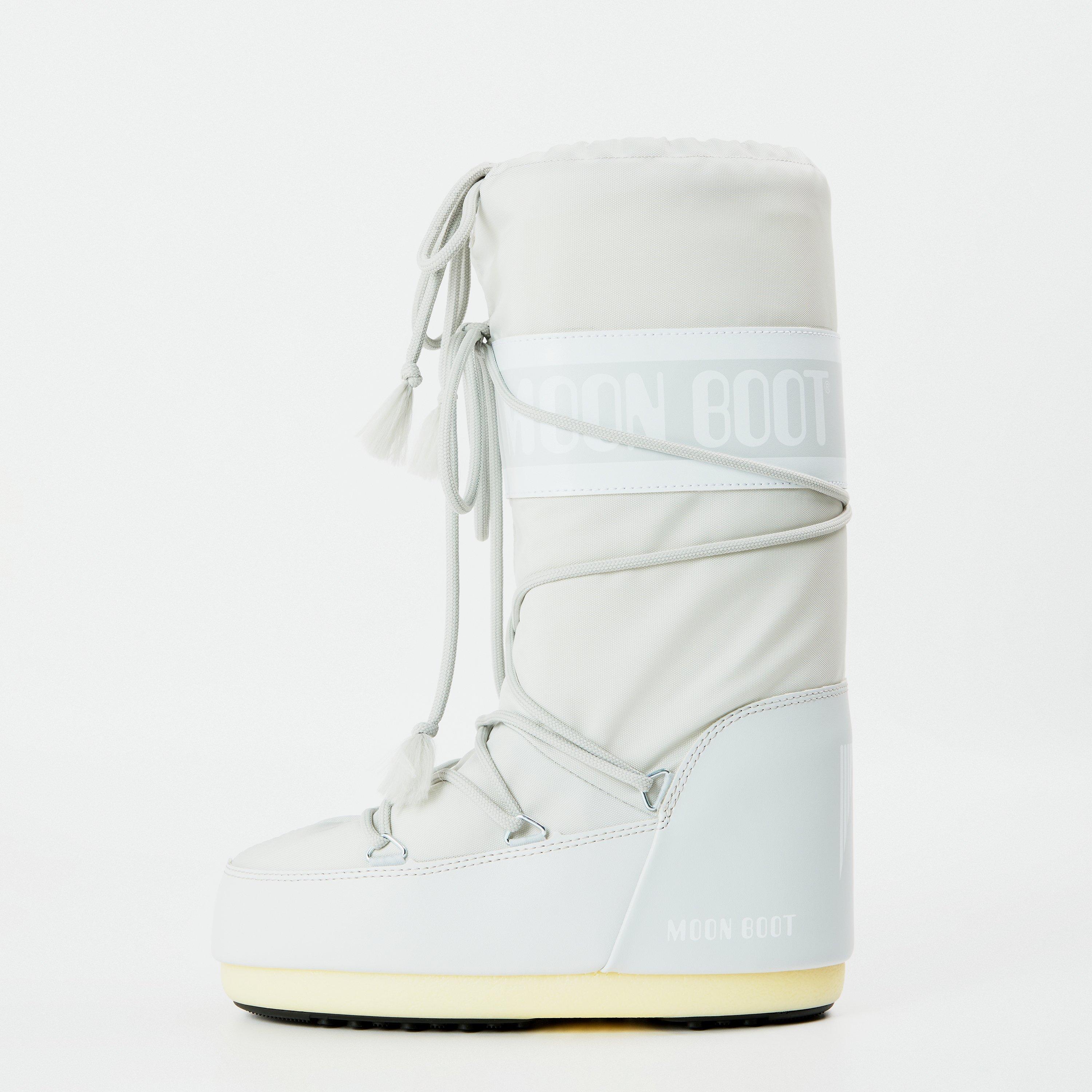 Glacier Grey - Moon Boot - Icon Nylon Boots - 2