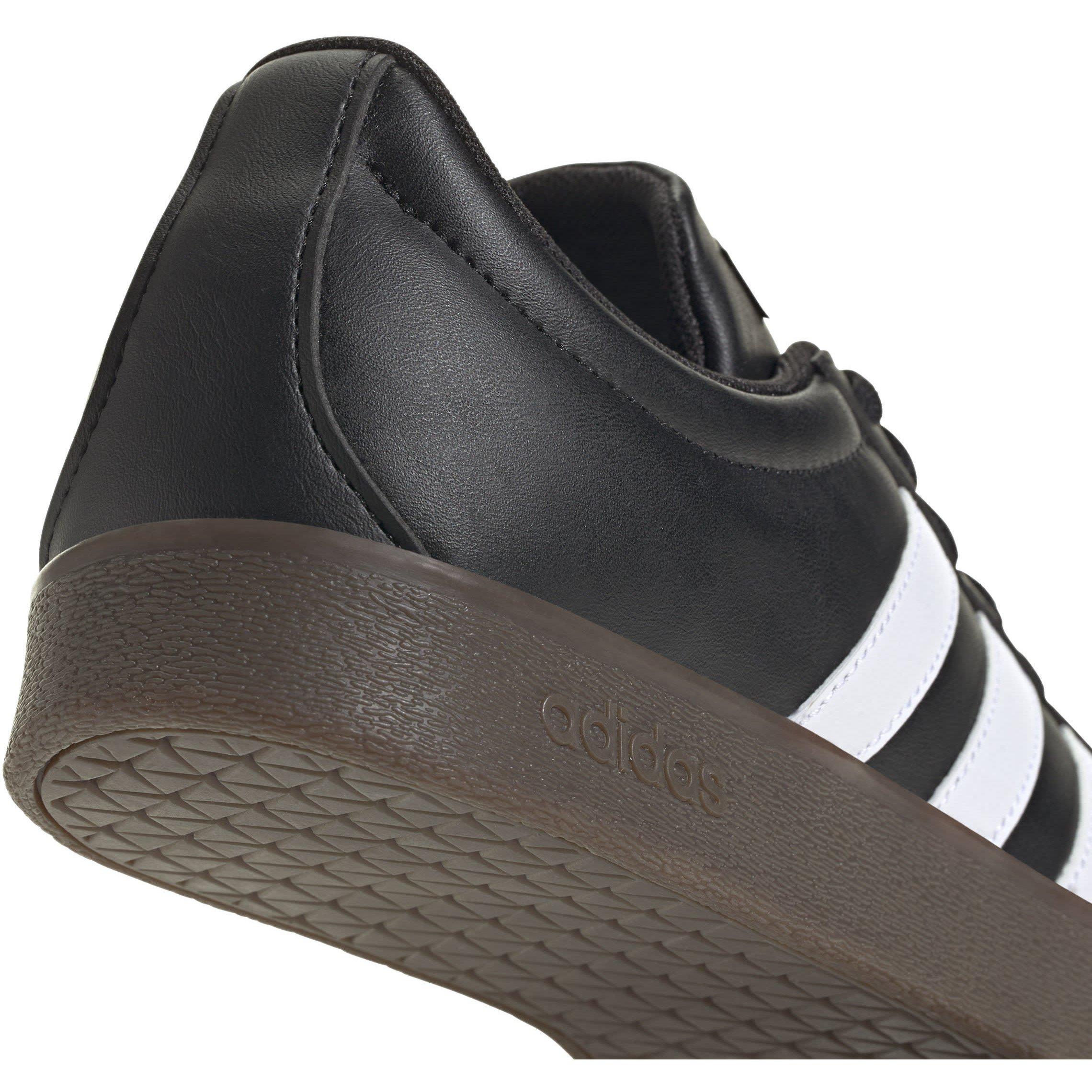 CBlk/White/CBlk - adidas - VL Court Base Womens Shoes - 8