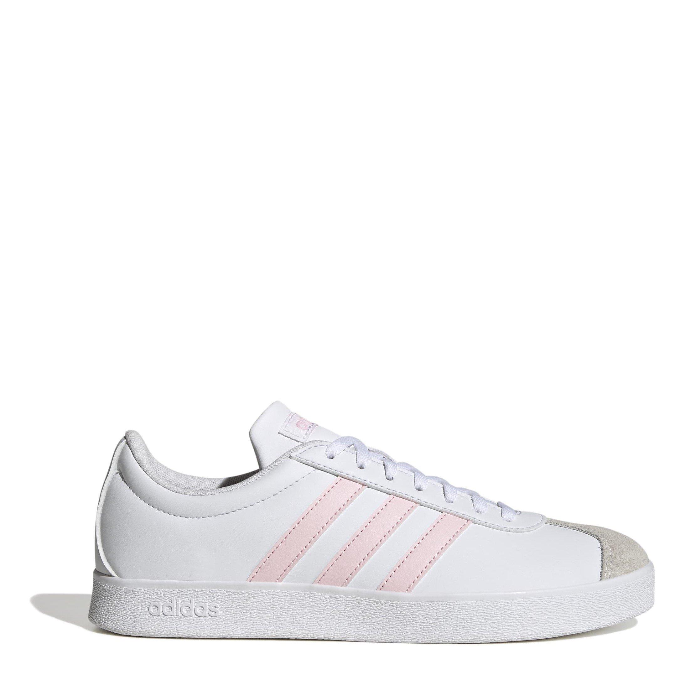 Fejlfarve/Rosa/Grå - adidas - VL Court Base Womens Shoes - 1