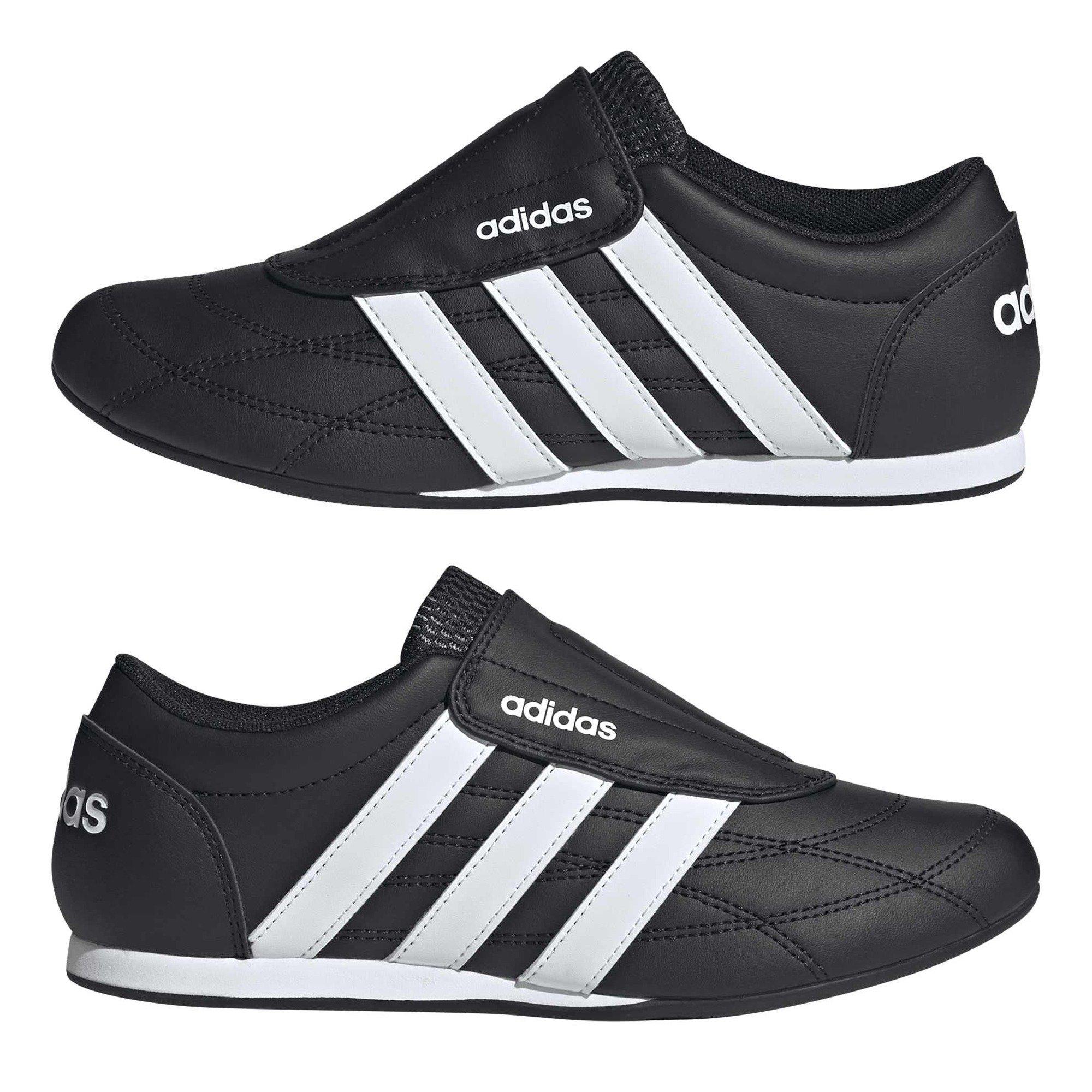 CBlack/Wht/CBlk - adidas - Tekwen Womens Shoes - 9
