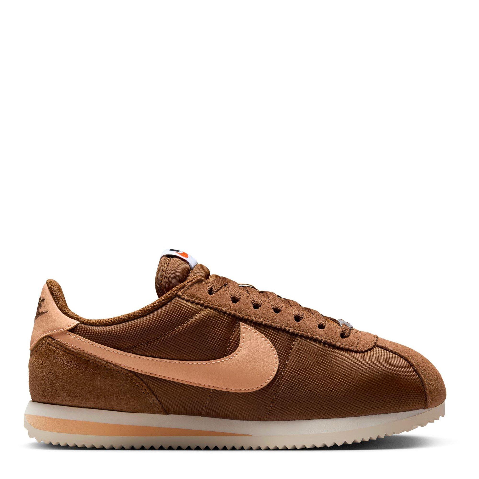 Nike Women's Cortez Textile Runners - Brown - 5 (38.5)