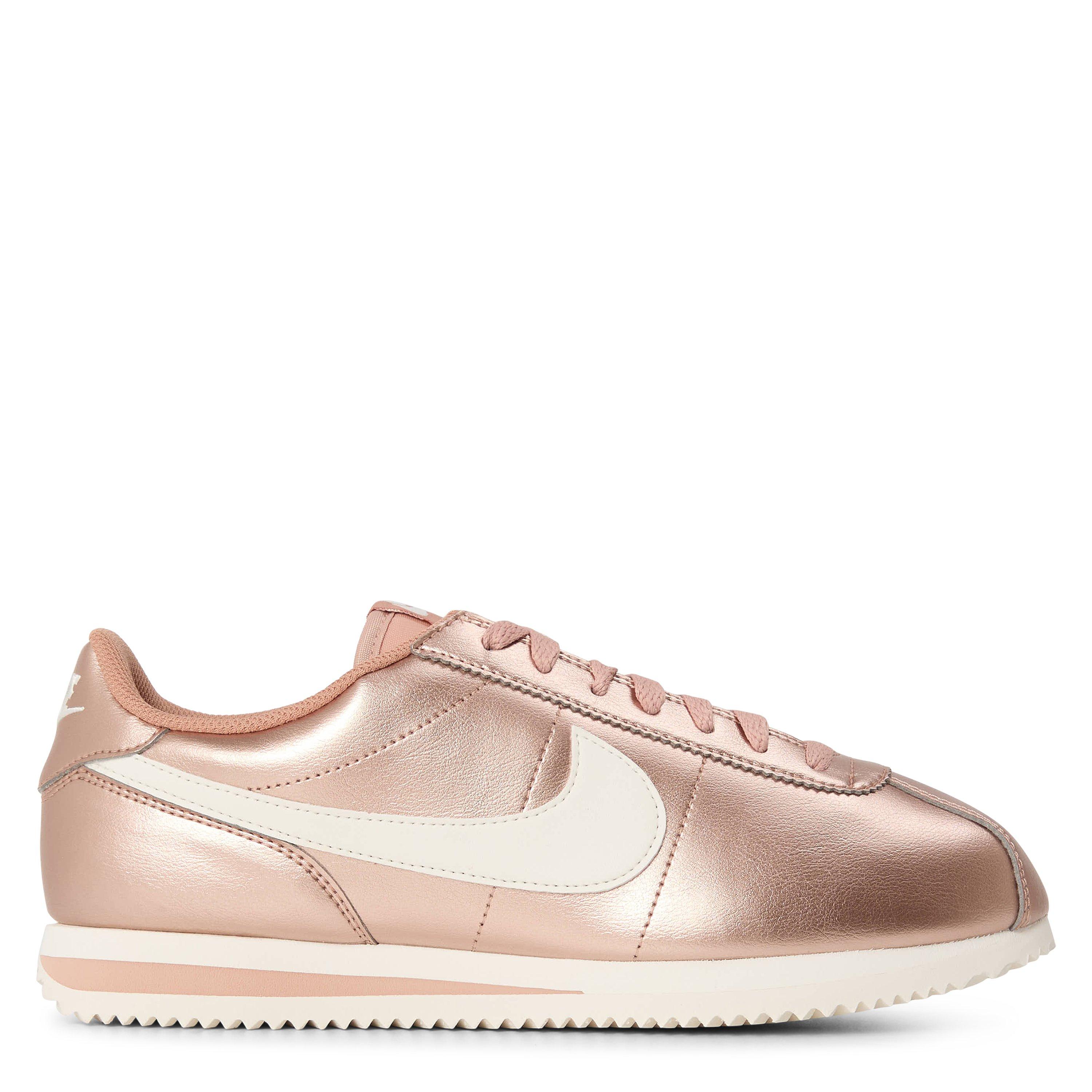 Nike Cortez Textile Runners Womens - Metallic Rose - Size 6.5 (40.5)