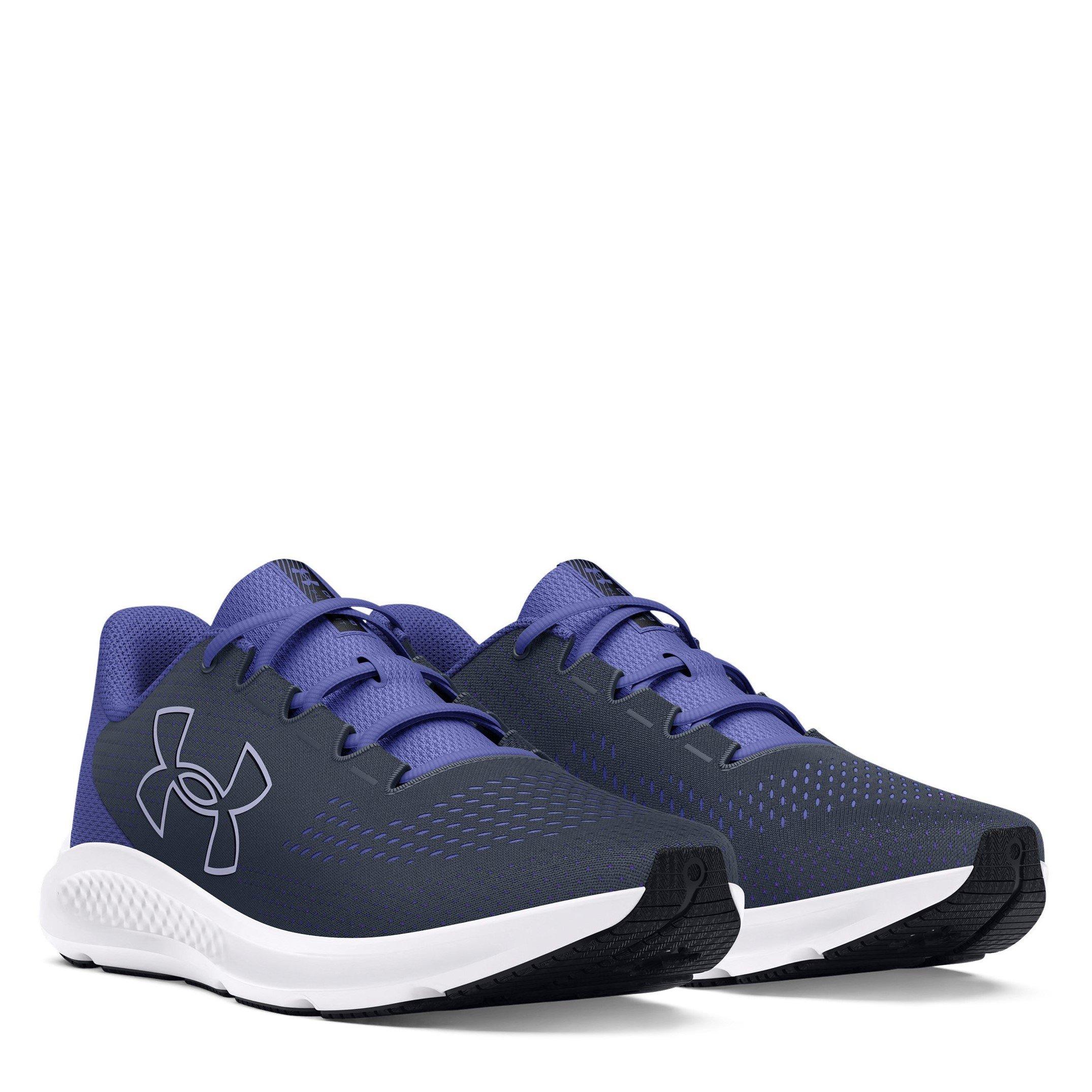 DGray/Starlight - Under Armour - Armour Charged Pursuit 3 Womens Shoes - 5