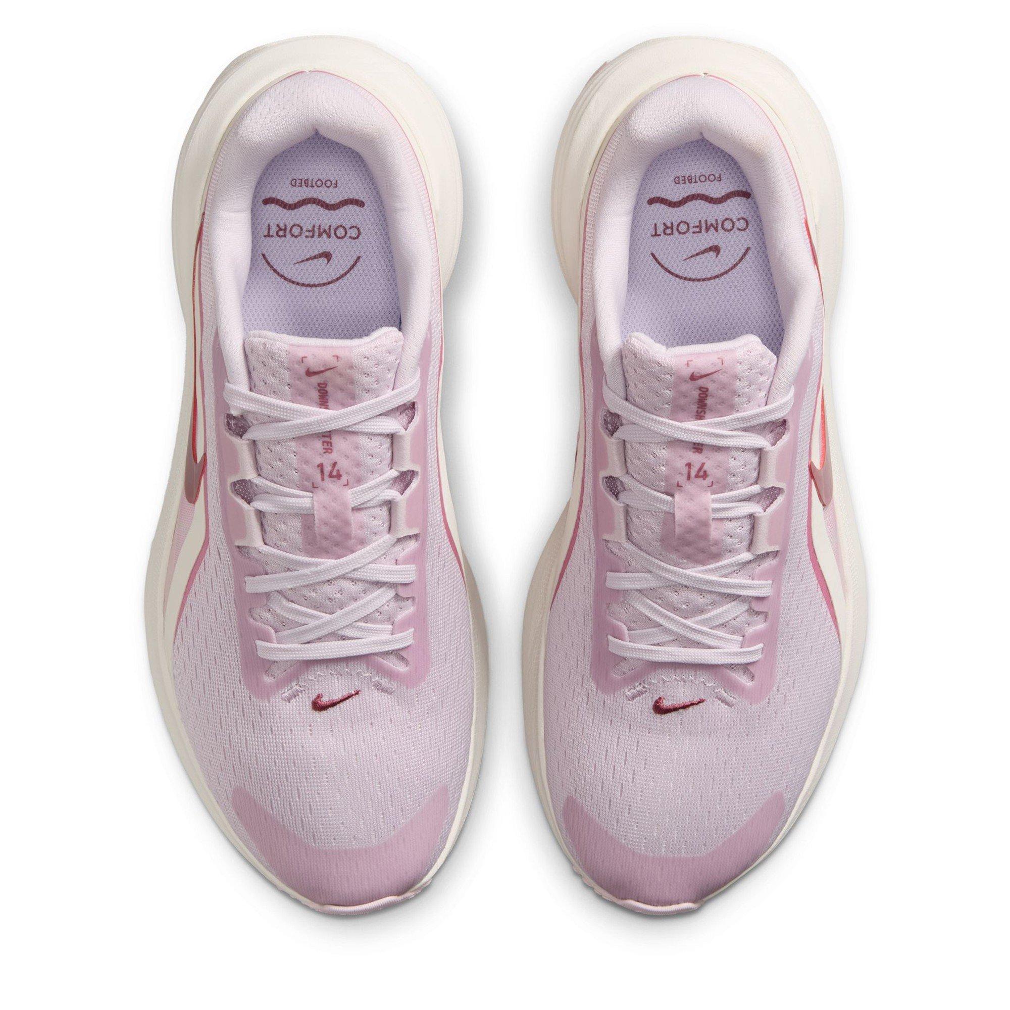 Lilac/Pink-Sail - Nike - Downshifter 14 Womens Running Shoes - 5