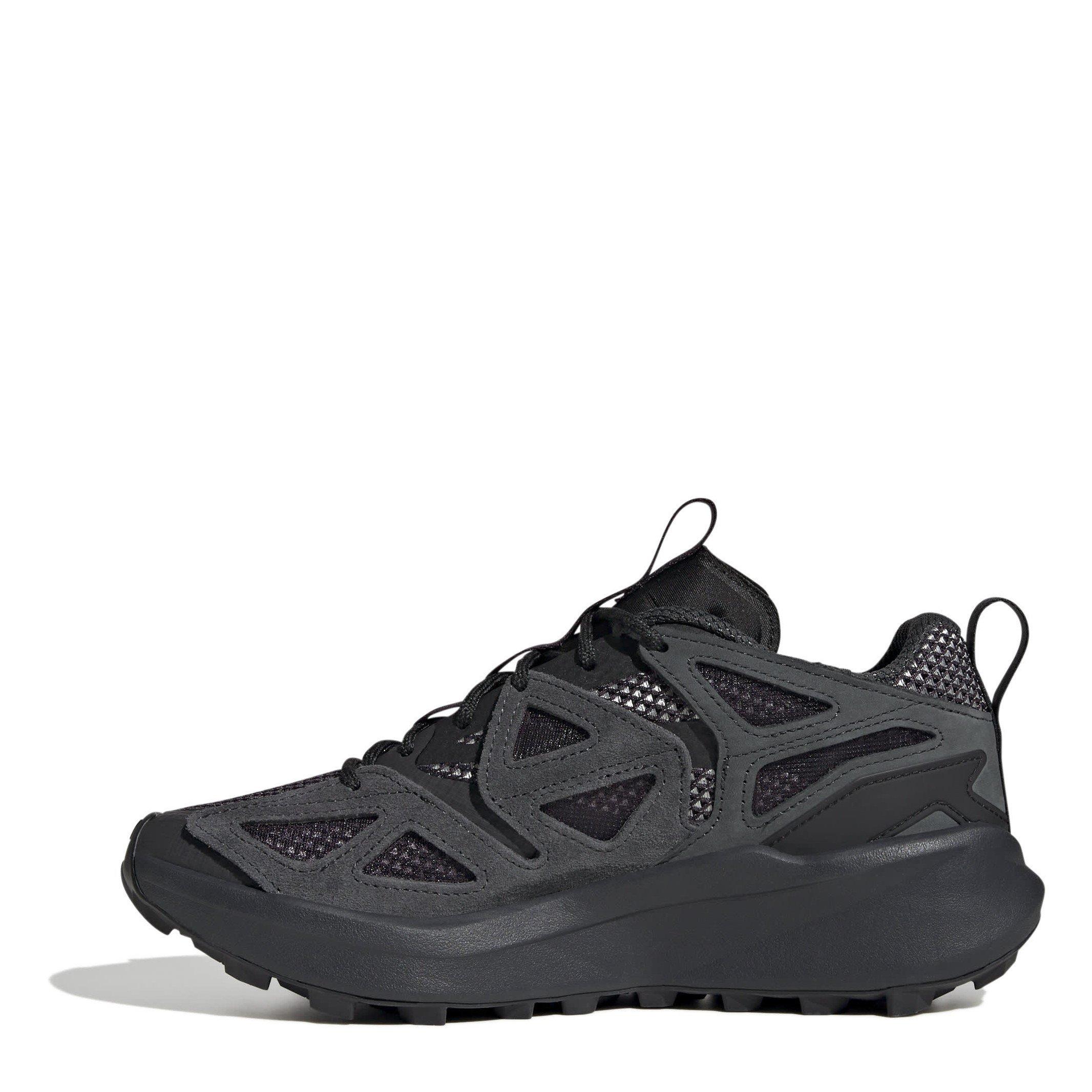 Black/Carbon - adidas - Kantai Trail Shoes Womens - 2