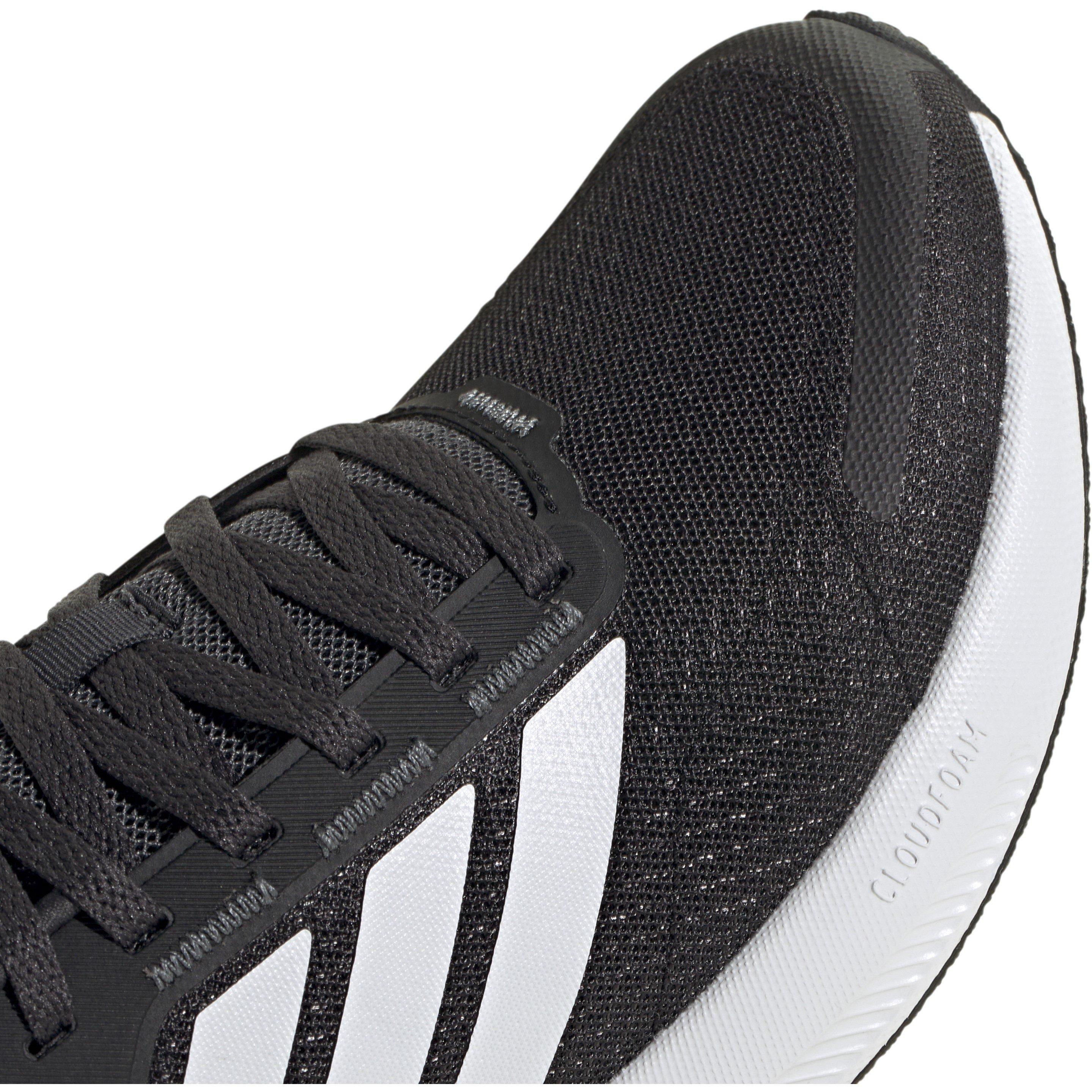 Blk/Wht/Carbon - adidas - Runblaze Womens Running Shoes - 7