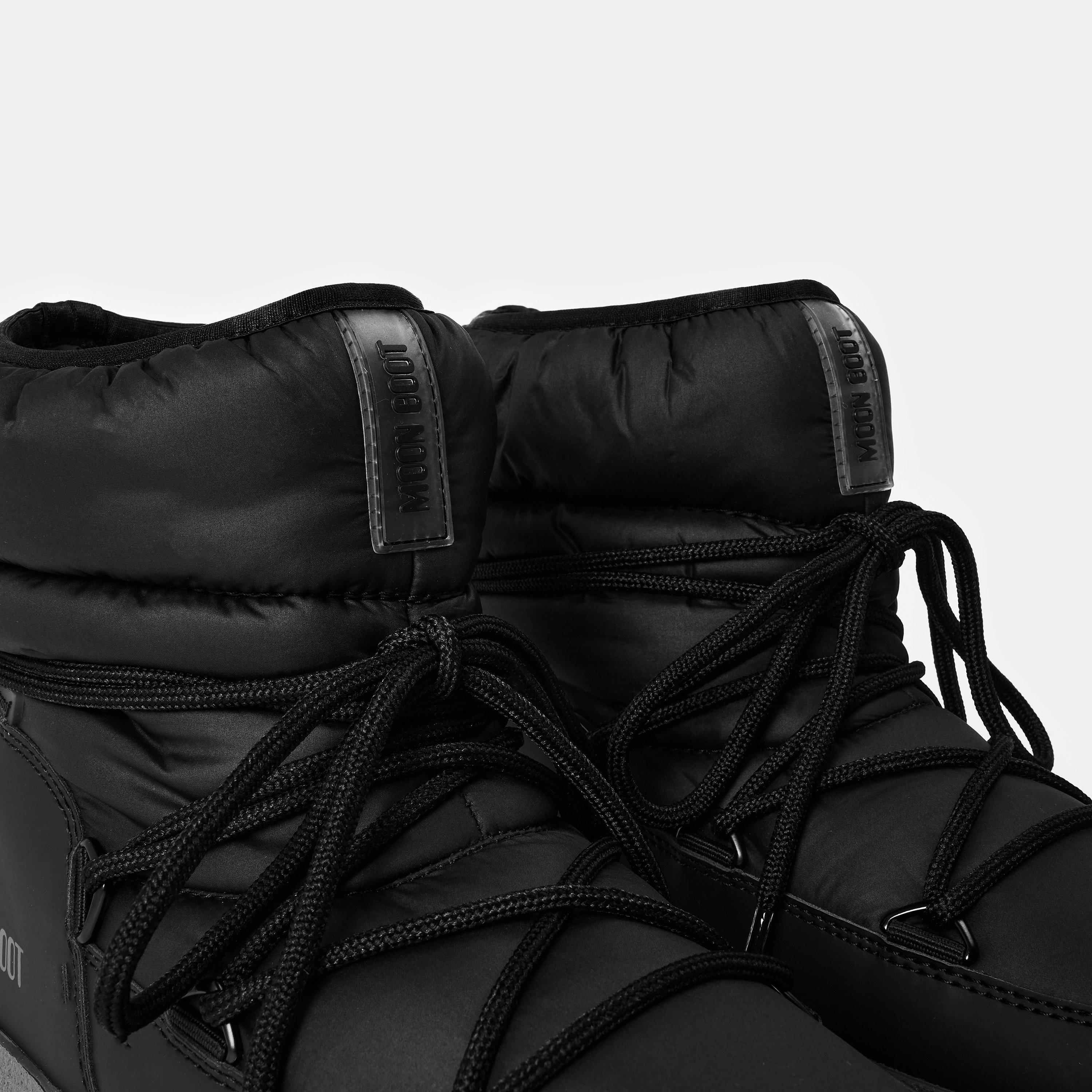 Black - Moon Boot - Women's Track Low Snow Boots - 4