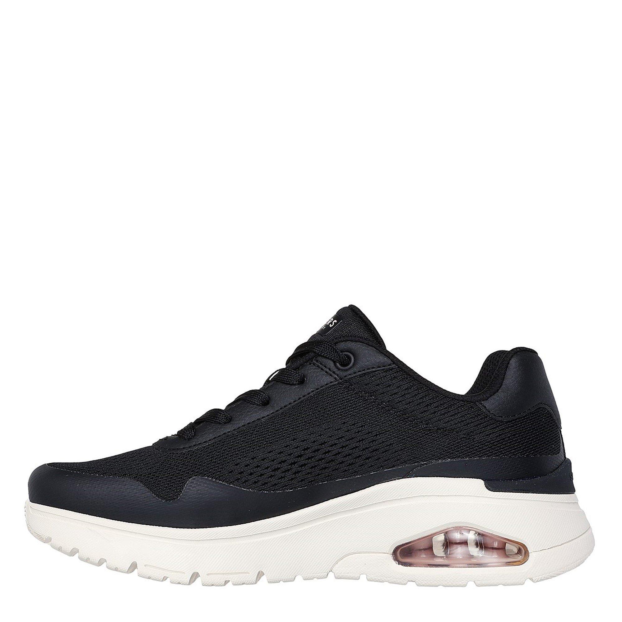 Preto/Branco - Skechers - Hot Melt and Mesh Fashion Runners - 2
