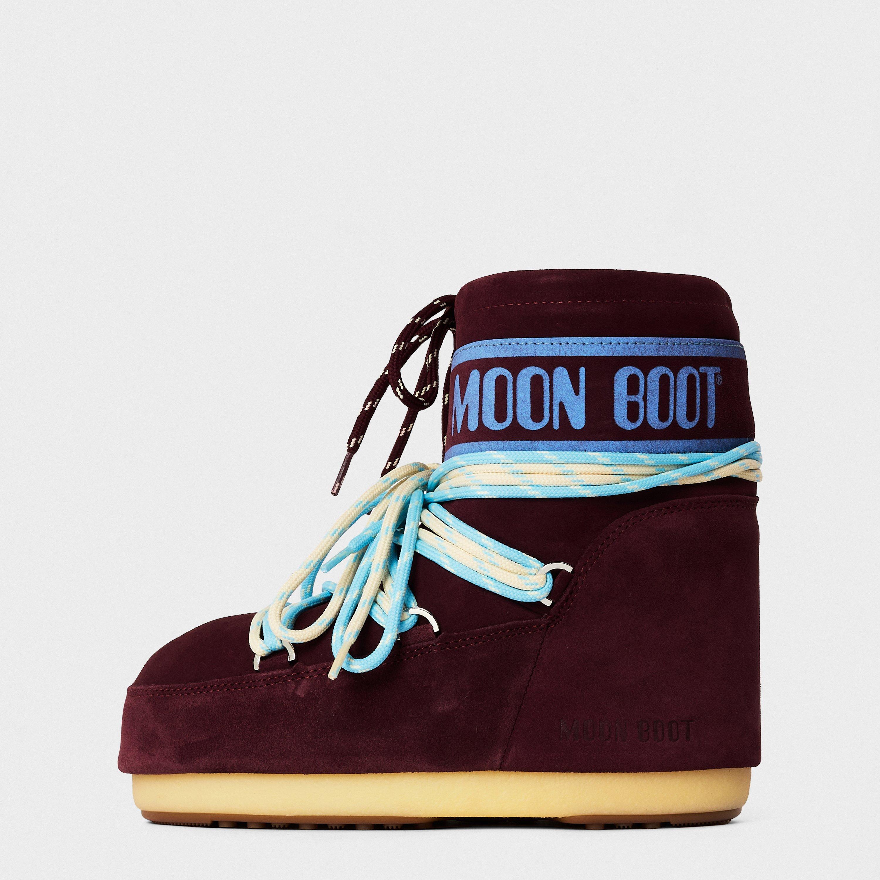 Burgandy - Moon Boot - Women's Icon Low Laces Snow Boots - 2