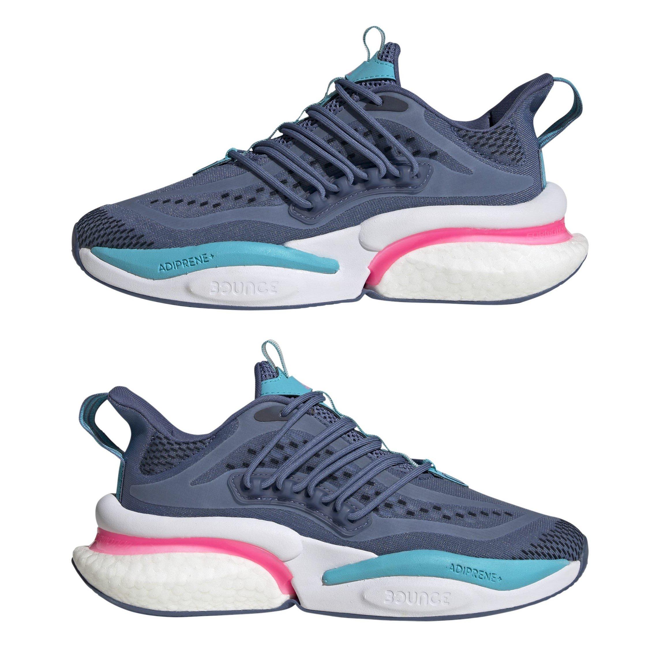 Crew Blue/Lucid - adidas - Alphaboost V1 Running Trainers Womens - 11